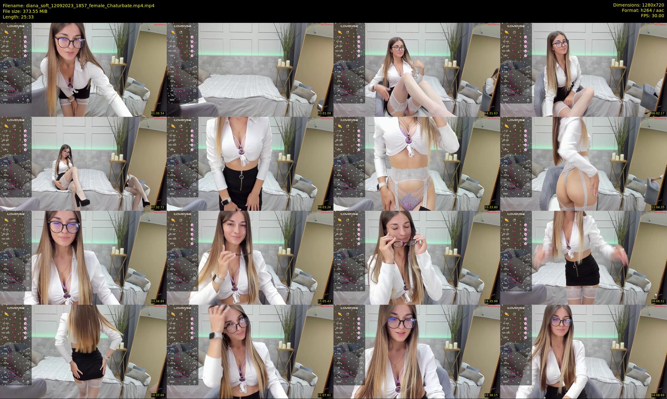 diana_soft — 26 minute Chaturbate female cam show recording, 720p, Sep 12, 2023