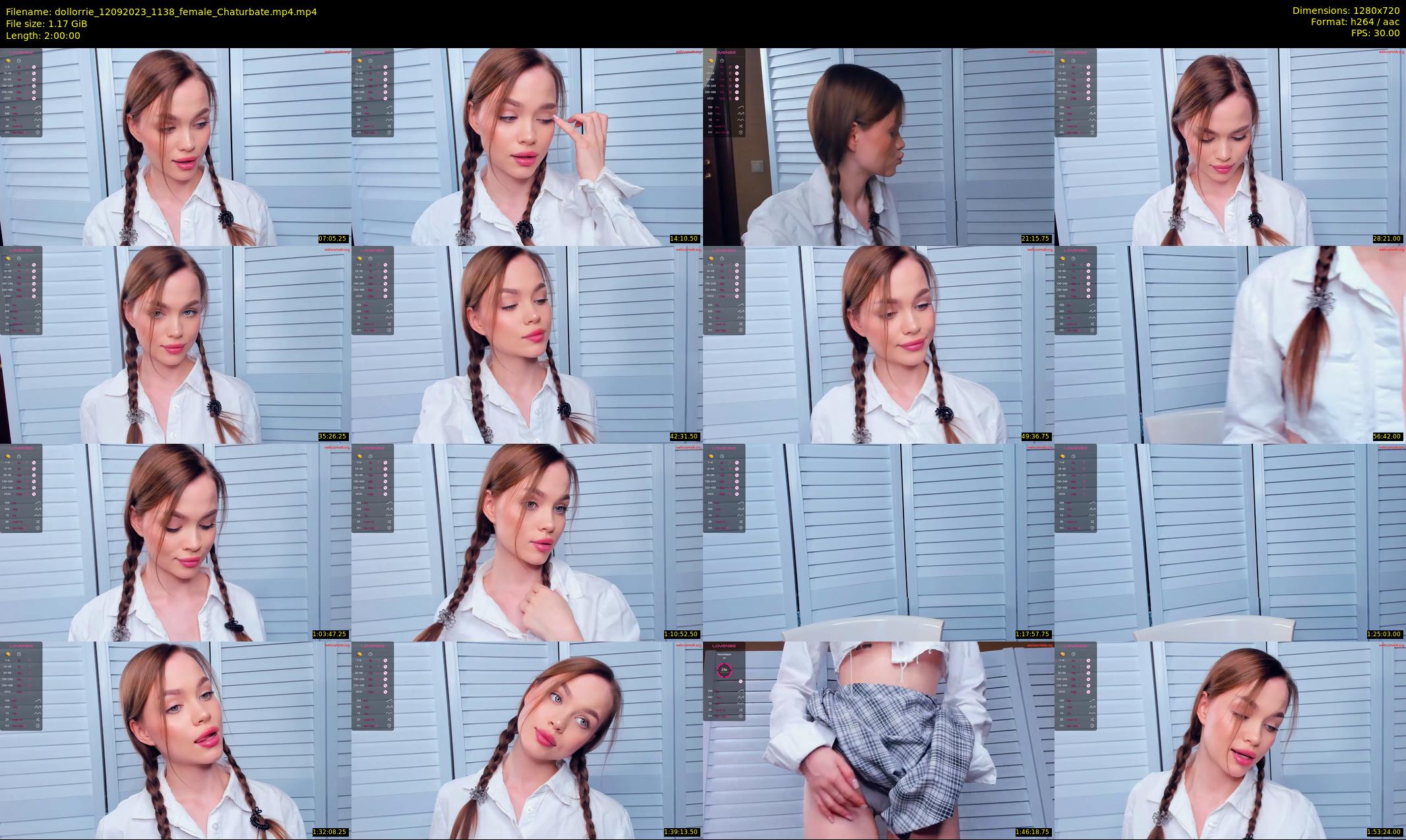 dollorrie — 120 minute Chaturbate couple cam show recording, 720p, Sep 12, 2023
