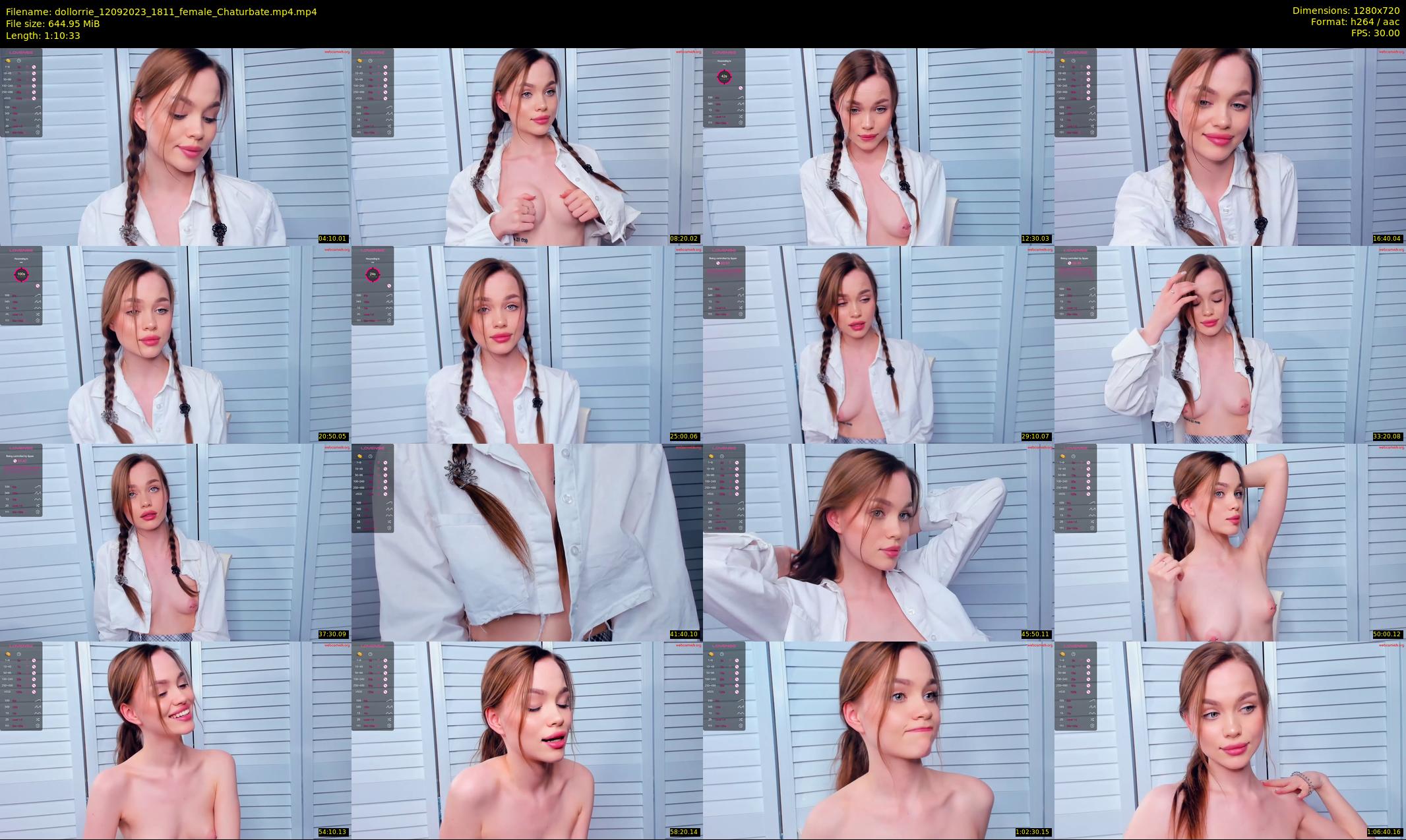 dollorrie — 71 minute Chaturbate couple cam show recording, 720p, Sep 12, 2023