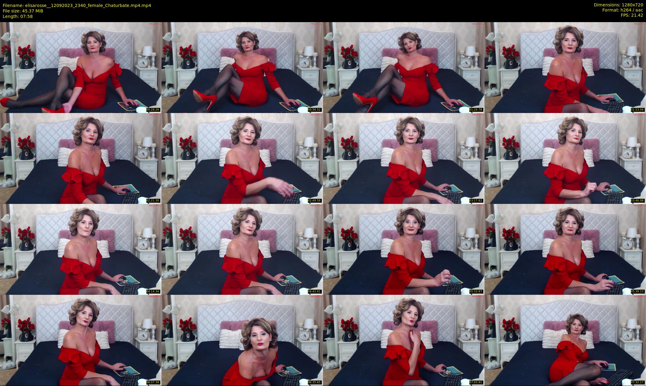 elisarosse_ — 8 minute Chaturbate female cam show recording, 720p, Sep 12, 2023