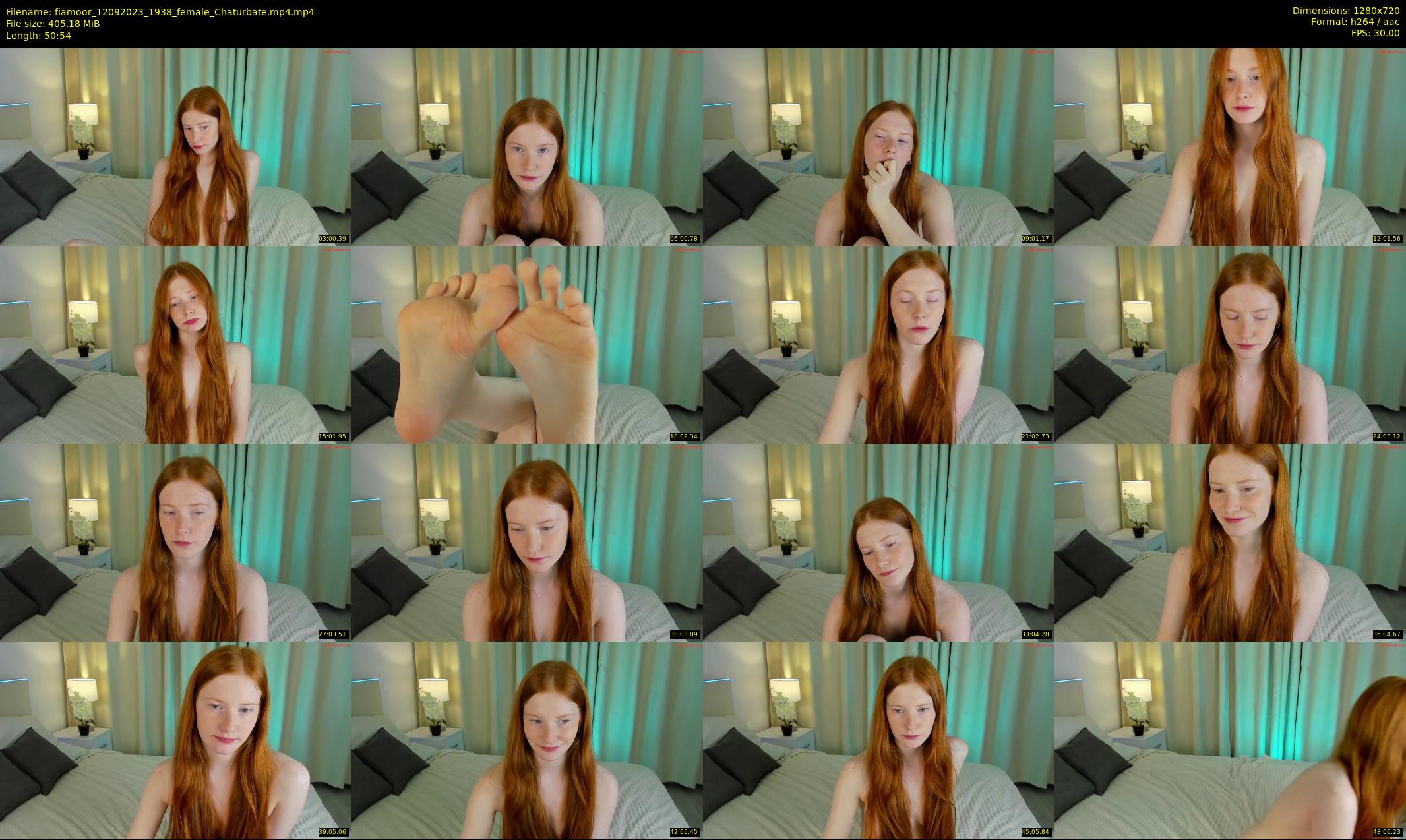 fiamoor — 51 minute Chaturbate female cam show recording, 720p, Sep 12, 2023