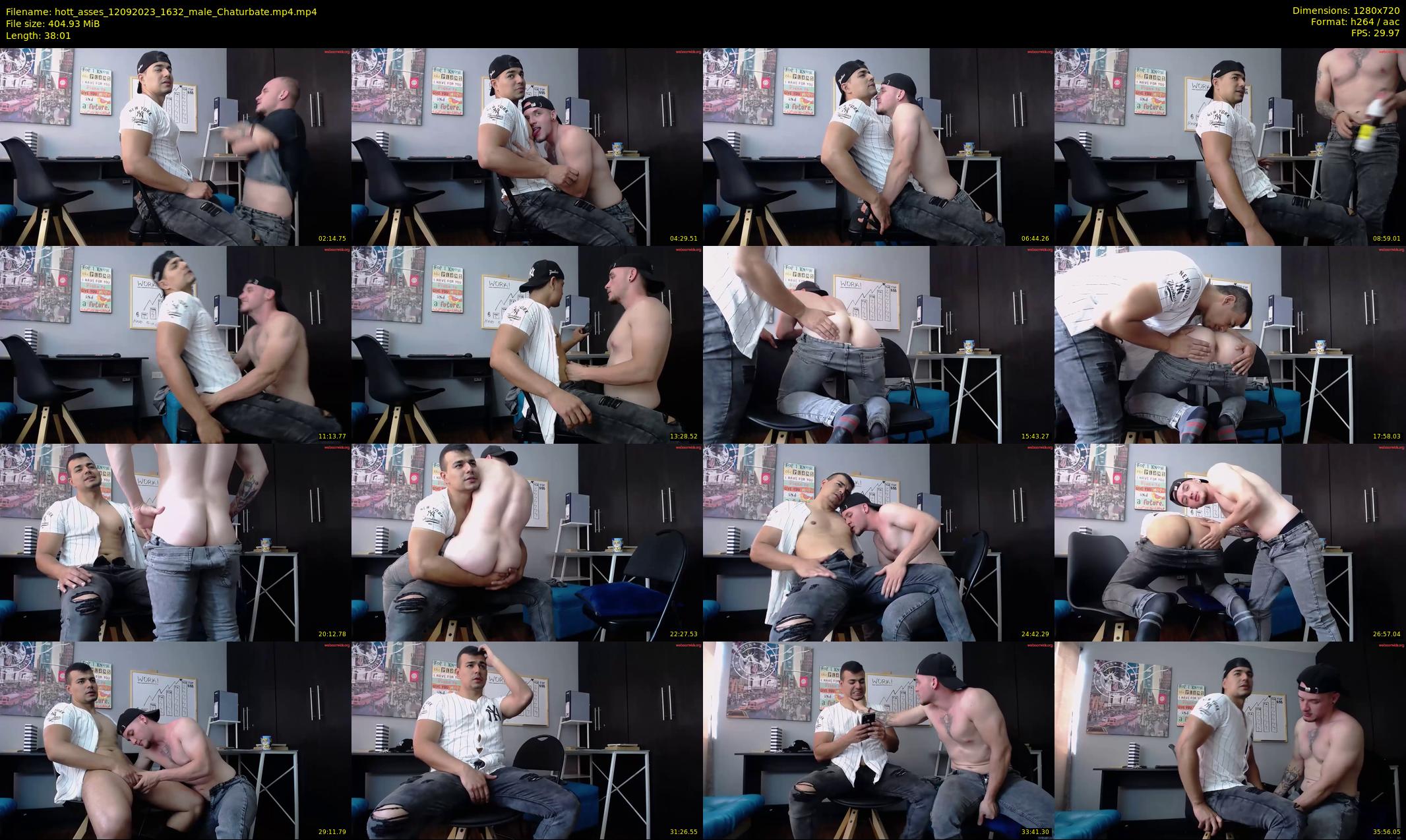 hott_asses — 39 minute Chaturbate male cam show recording, 720p, Sep 12, 2023