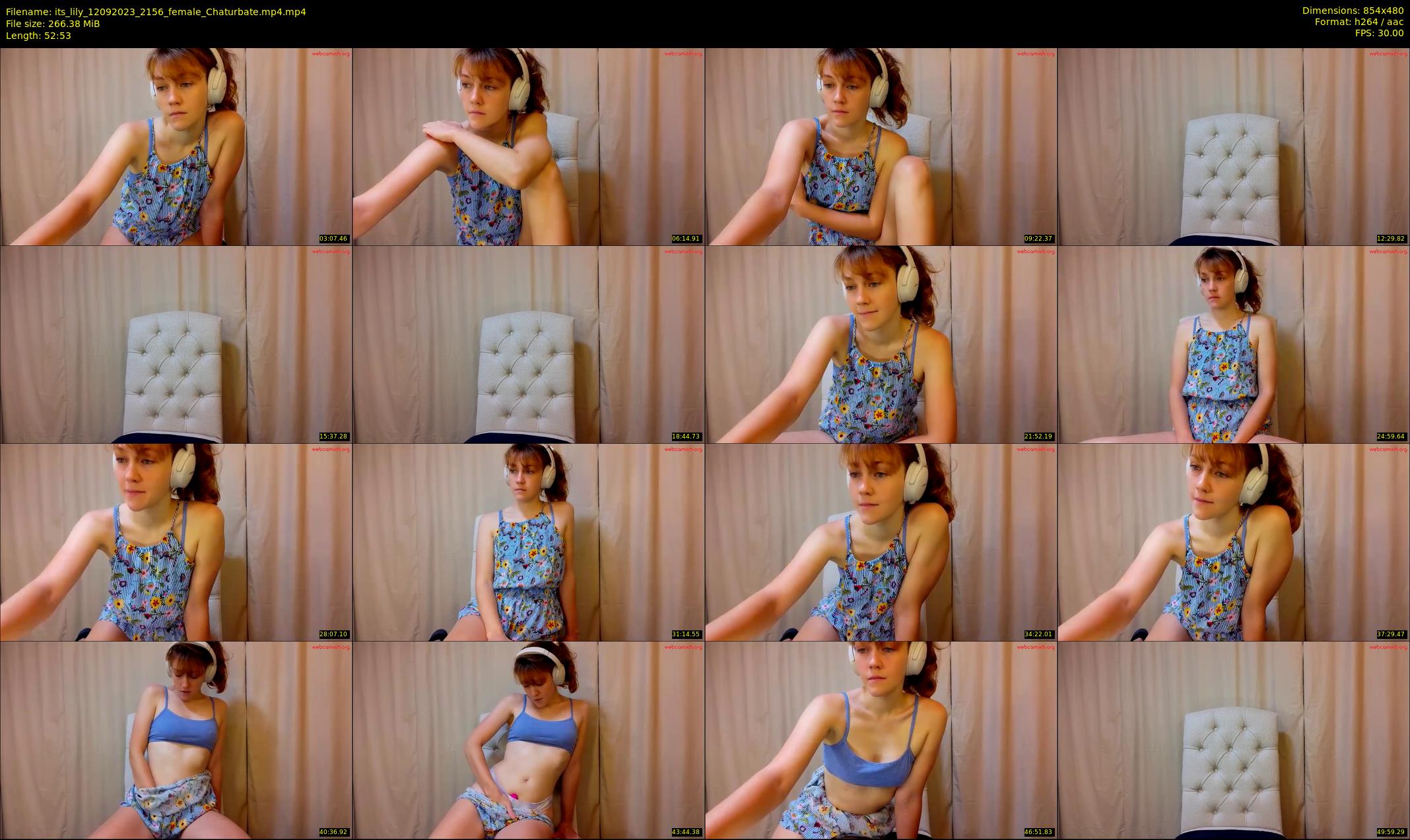 its_lily — 53 minute Chaturbate female cam show recording, 480p, Sep 12, 2023