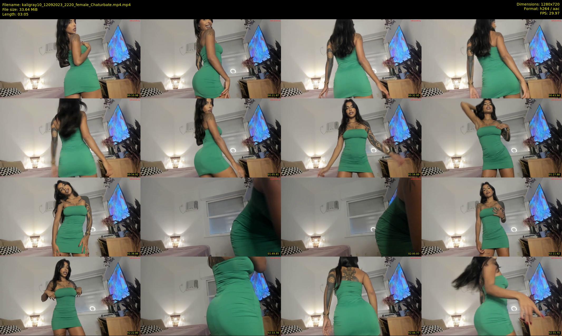 kaligray10 — 4 minute Chaturbate female cam show recording, 720p, Sep 12, 2023