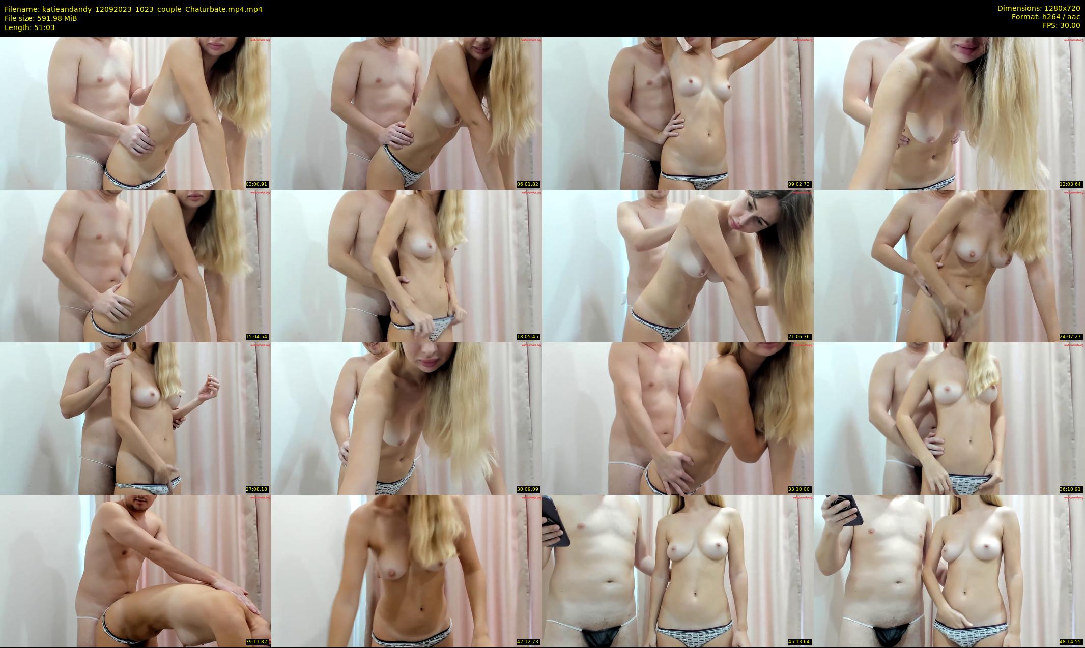 katieandandy — 52 minute Chaturbate female cam show recording, 720p, Sep 12, 2023