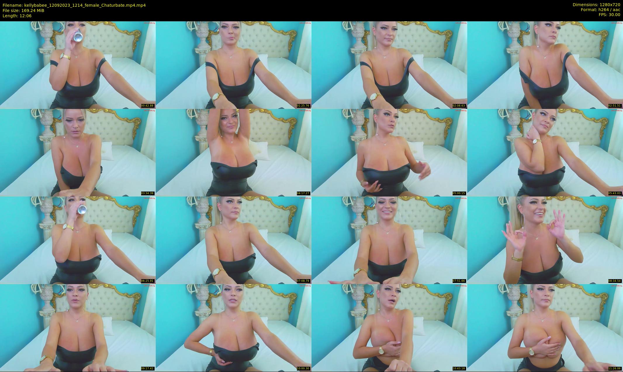 kellybabee — 13 minute Chaturbate female cam show recording, 720p, Sep 12, 2023