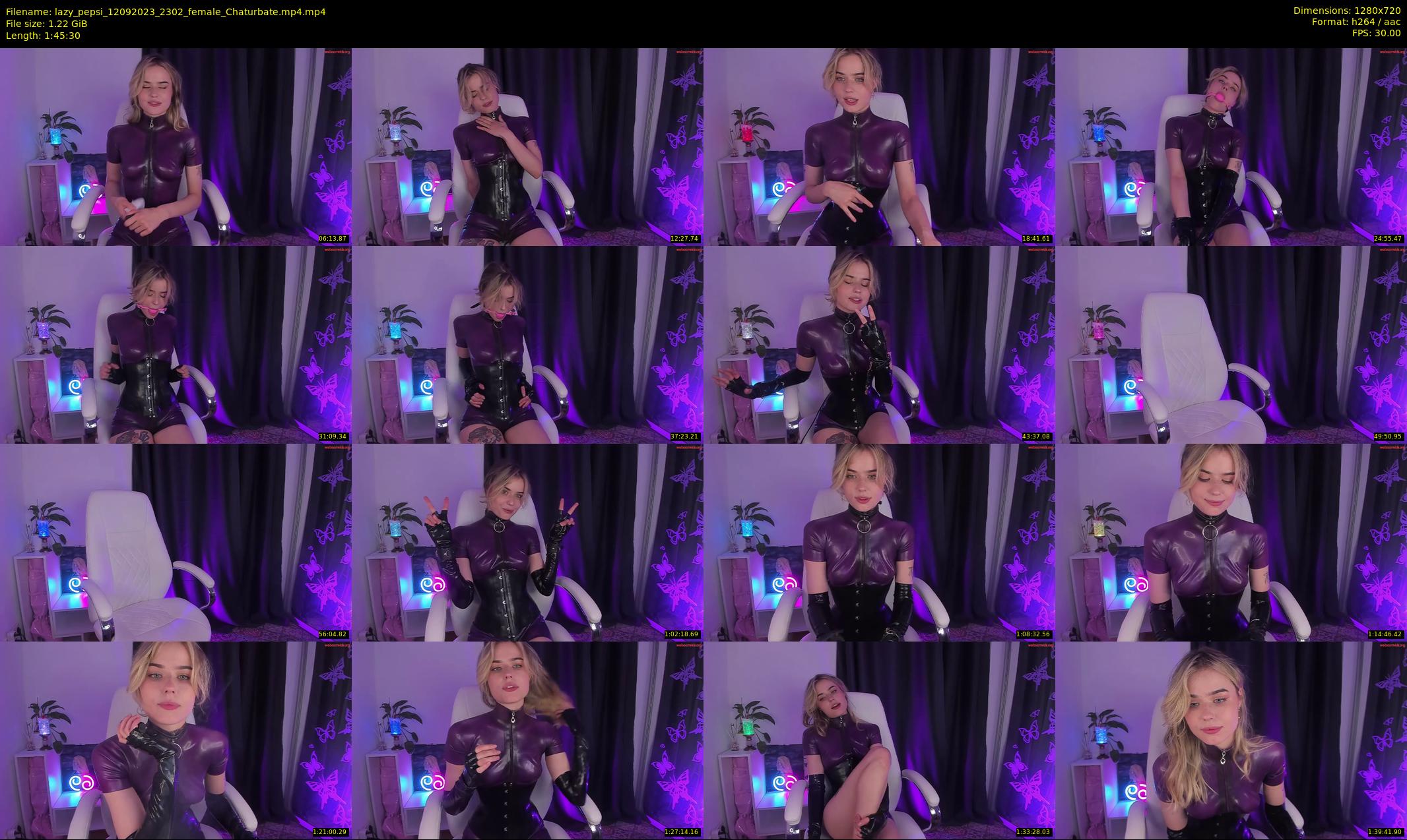 lazy_pepsi — 106 minute Chaturbate female cam show recording, 720p, Sep 12, 2023