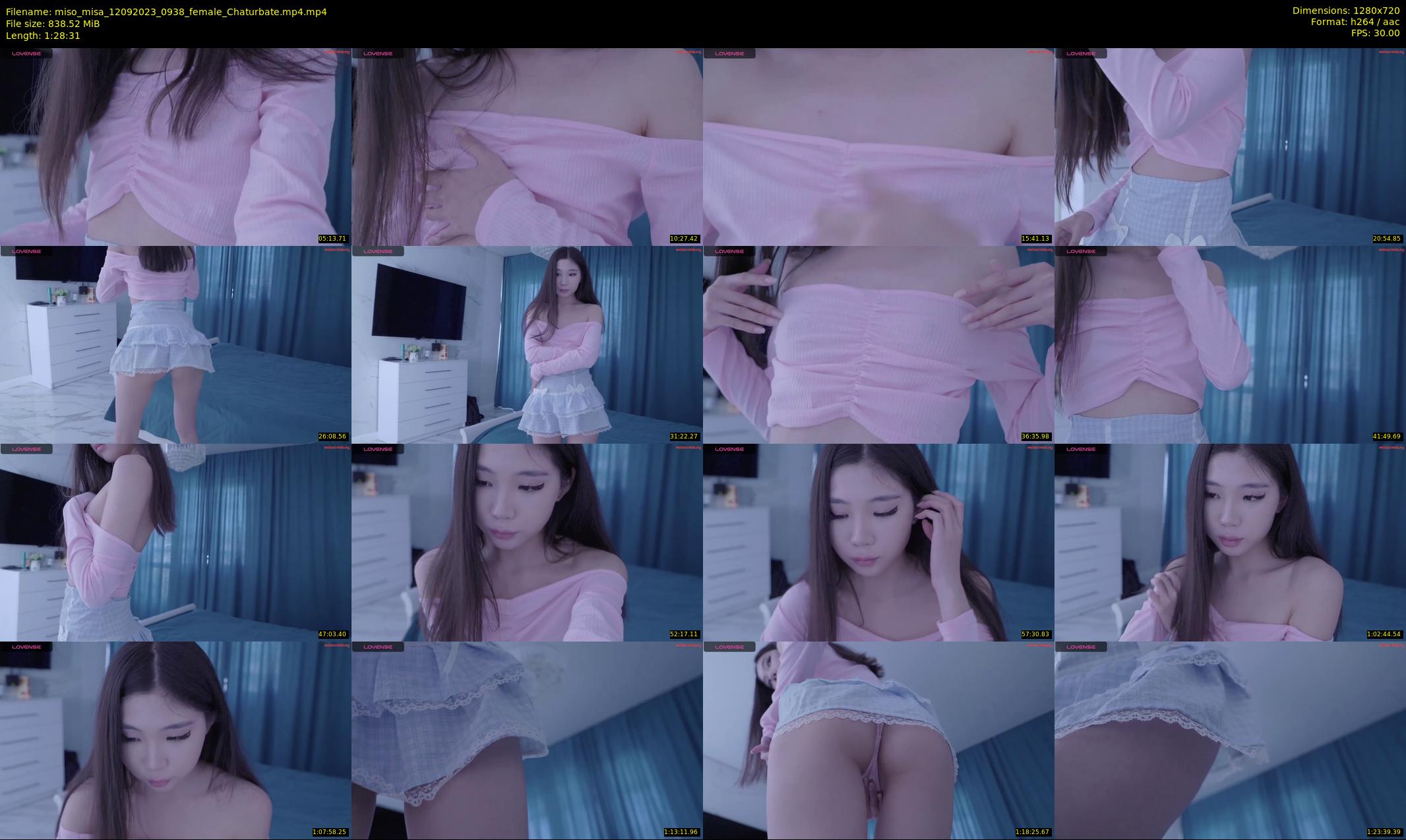 miso_misa — 89 minute Chaturbate female cam show recording, 720p, Sep 12, 2023