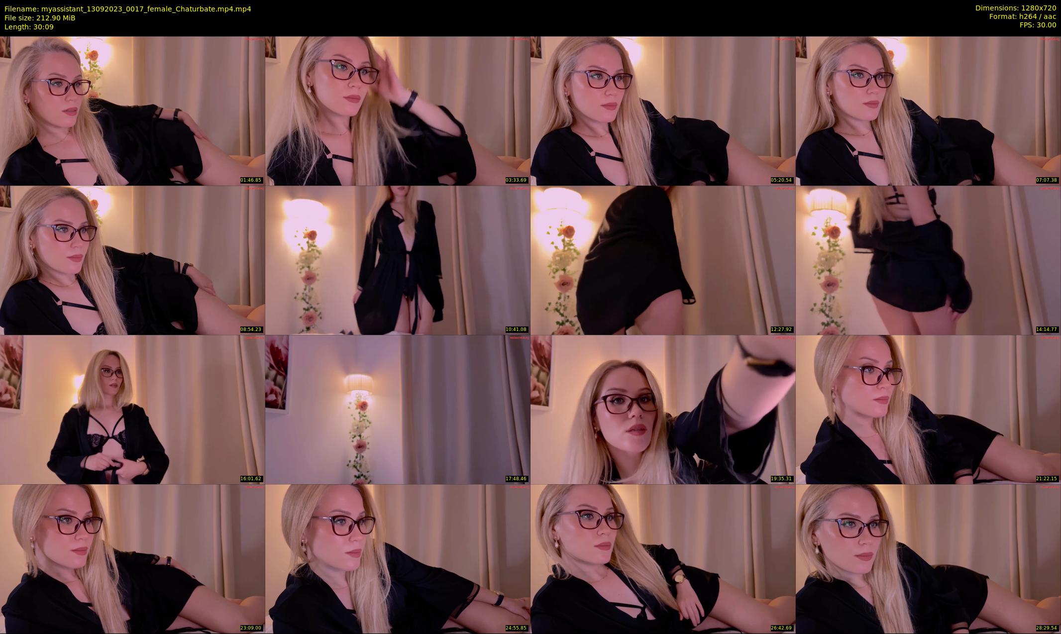 myassistant — 31 minute Chaturbate female cam show recording, 720p, Sep 13, 2023