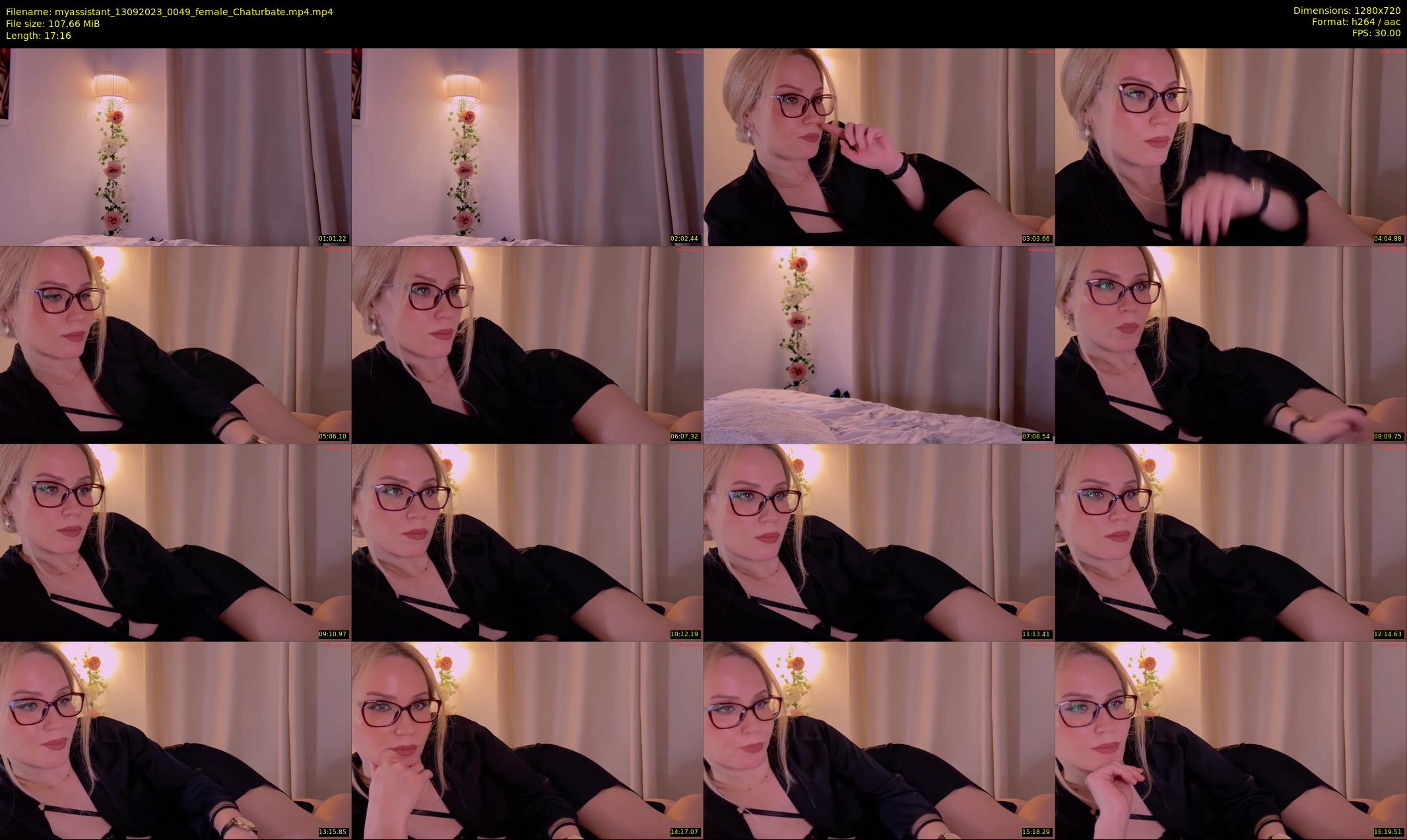 myassistant — 18 minute Chaturbate female cam show recording, 720p, Sep 13, 2023