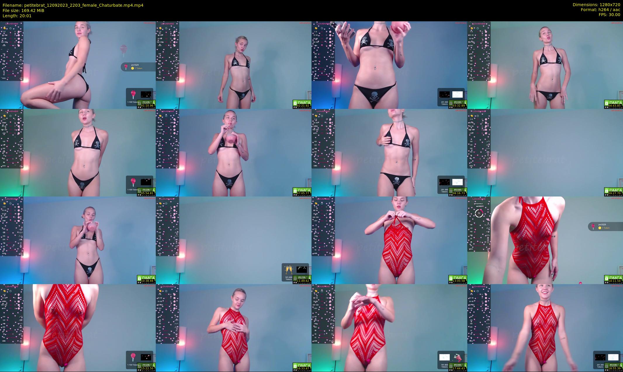 petitebrat — 21 minute Chaturbate female cam show recording, 720p, Sep 12, 2023