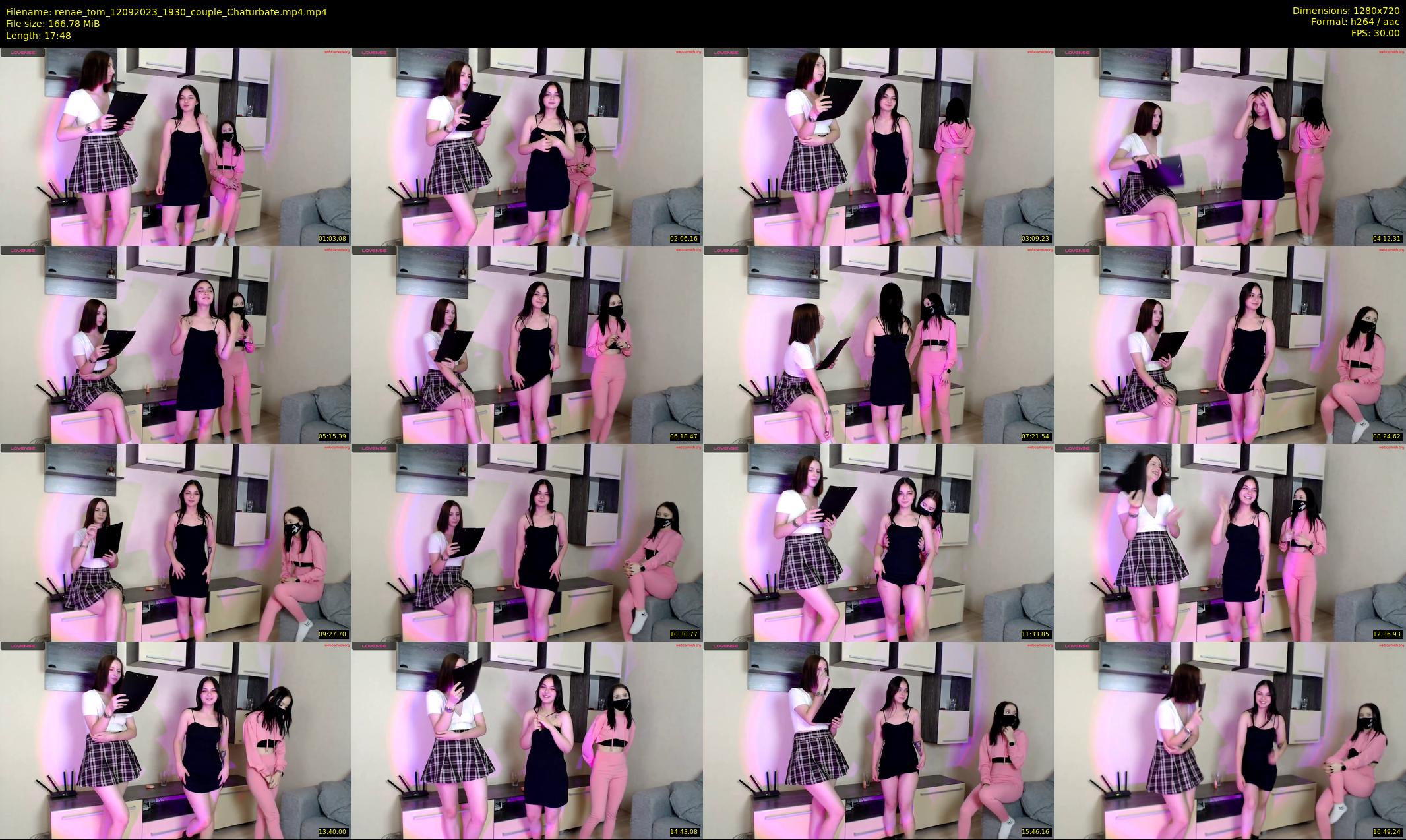 renae_tom — 18 minute Chaturbate couple cam show recording, 720p, Sep 12, 2023
