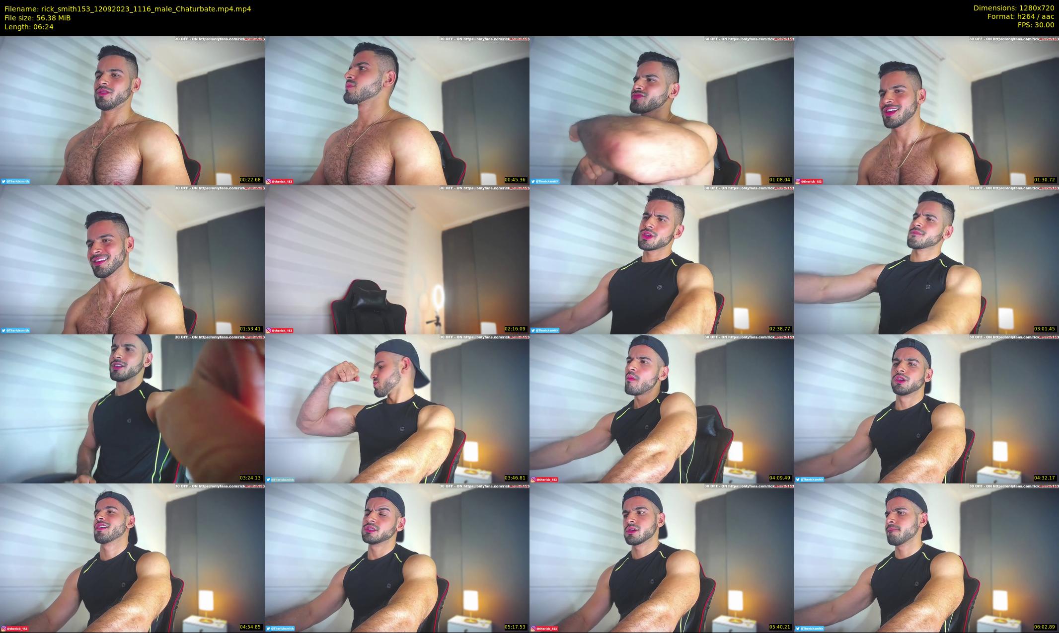 rick_smith153 — 7 minute Chaturbate male cam show recording, 720p, Sep 12, 2023
