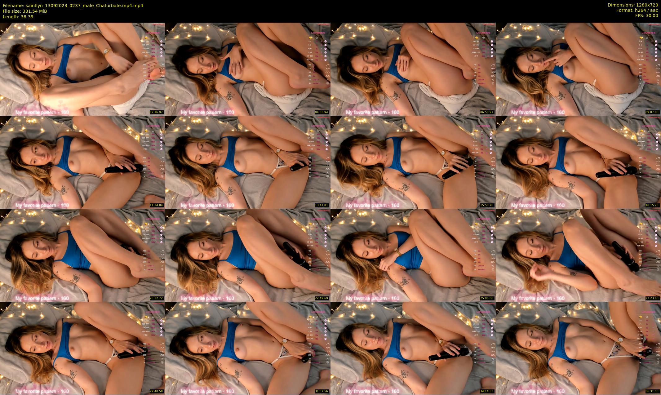 saintlyn — 39 minute Chaturbate female cam show recording, 720p, Sep 13, 2023