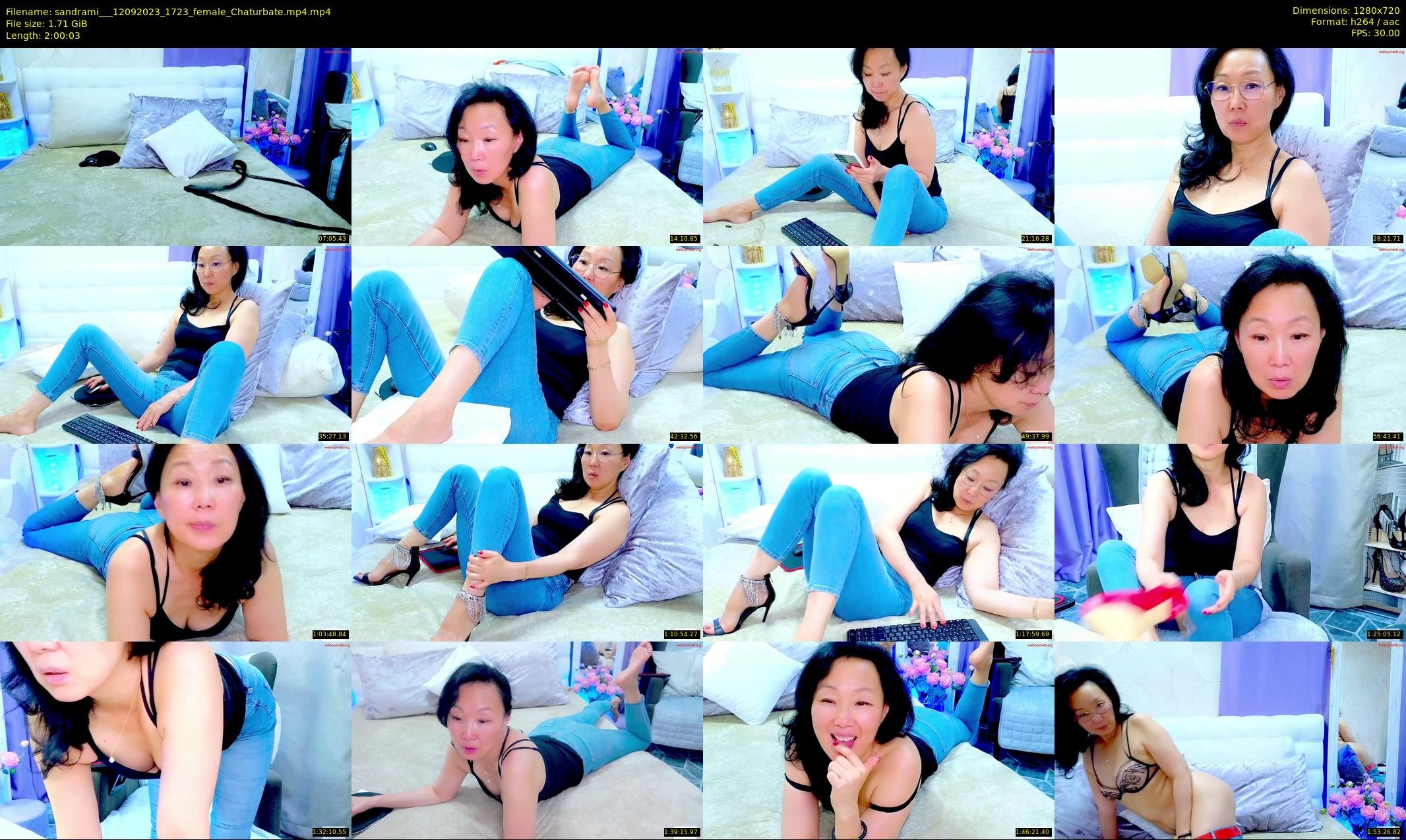 sandrami__ — 121 minute Chaturbate female cam show recording, 720p, Sep 12, 2023