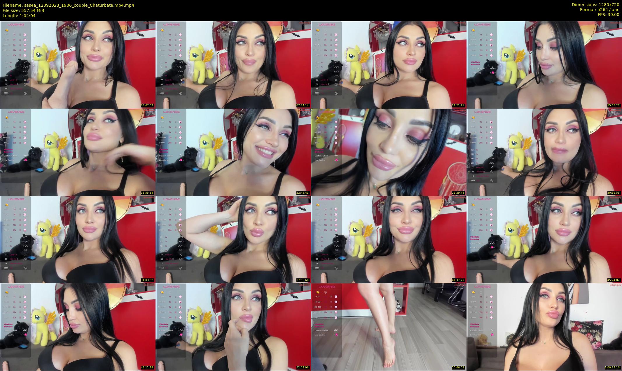 sas4a — 65 minute Chaturbate female cam show recording, 720p, Sep 12, 2023