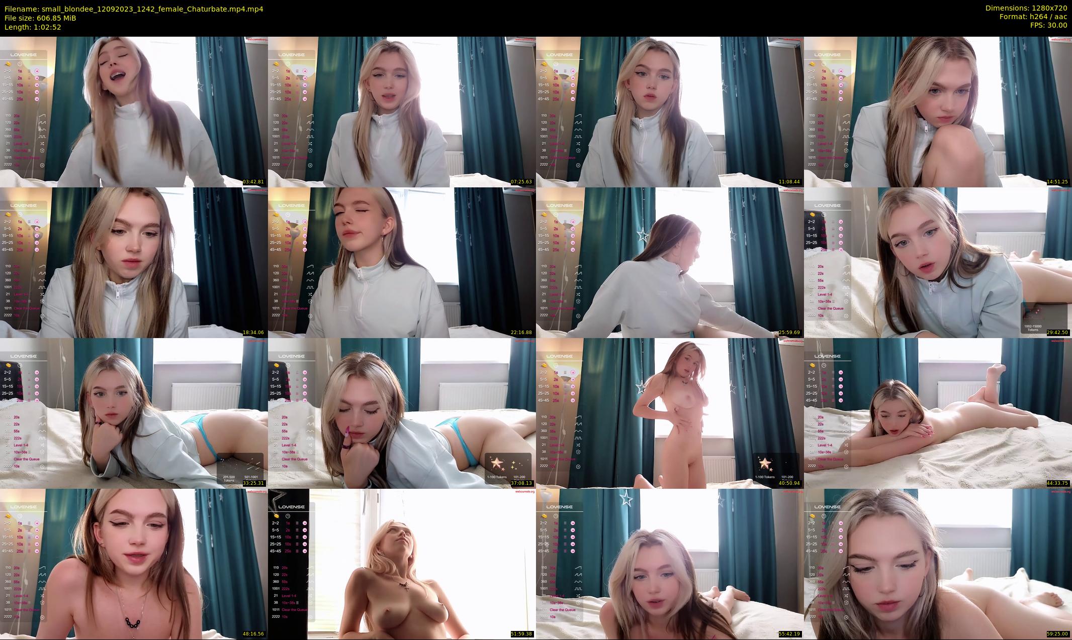 small_blondee — 63 minute Chaturbate female cam show recording, 720p, Sep 12, 2023