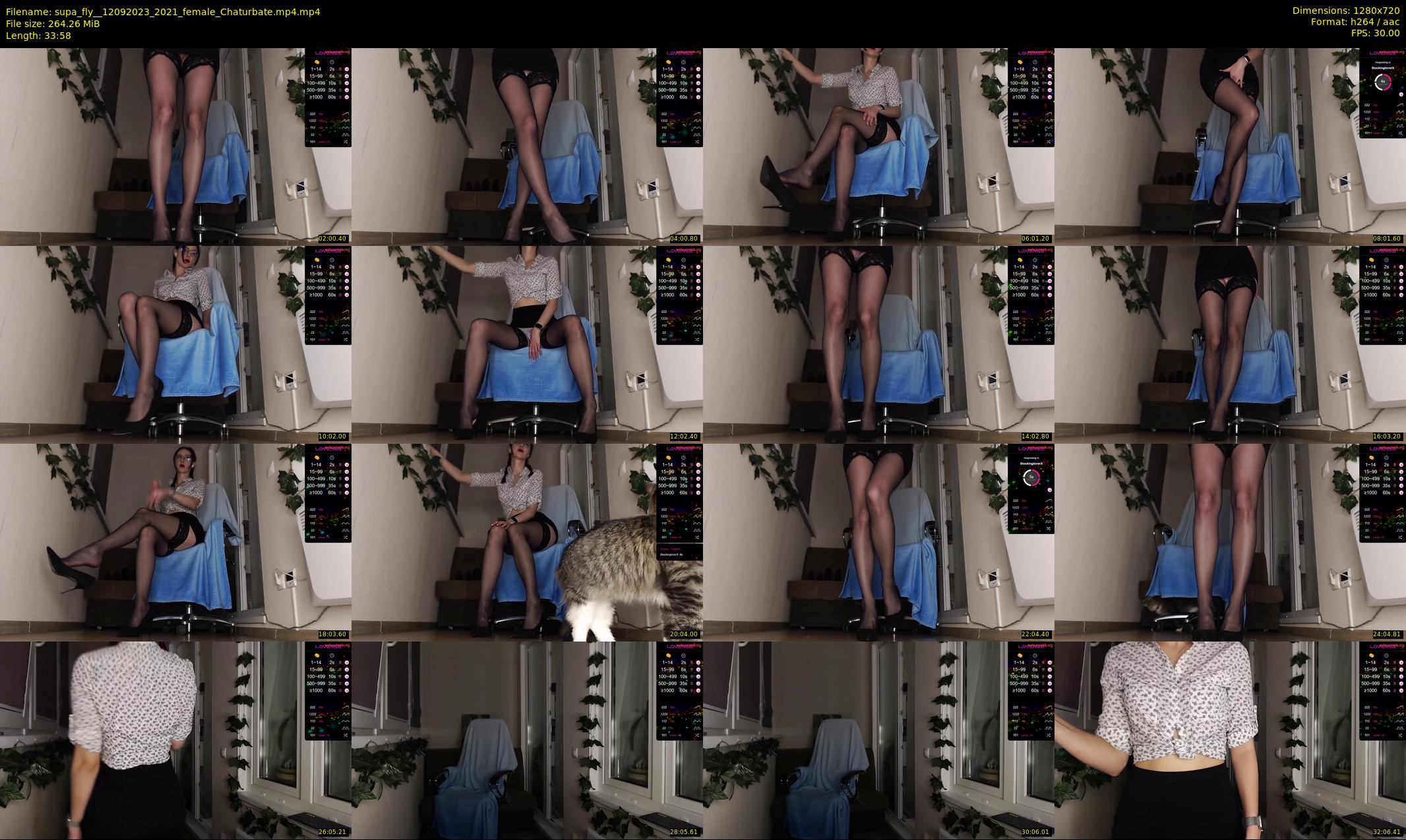 supa_fly_ — 34 minute Chaturbate female cam show recording, 720p, Sep 12, 2023