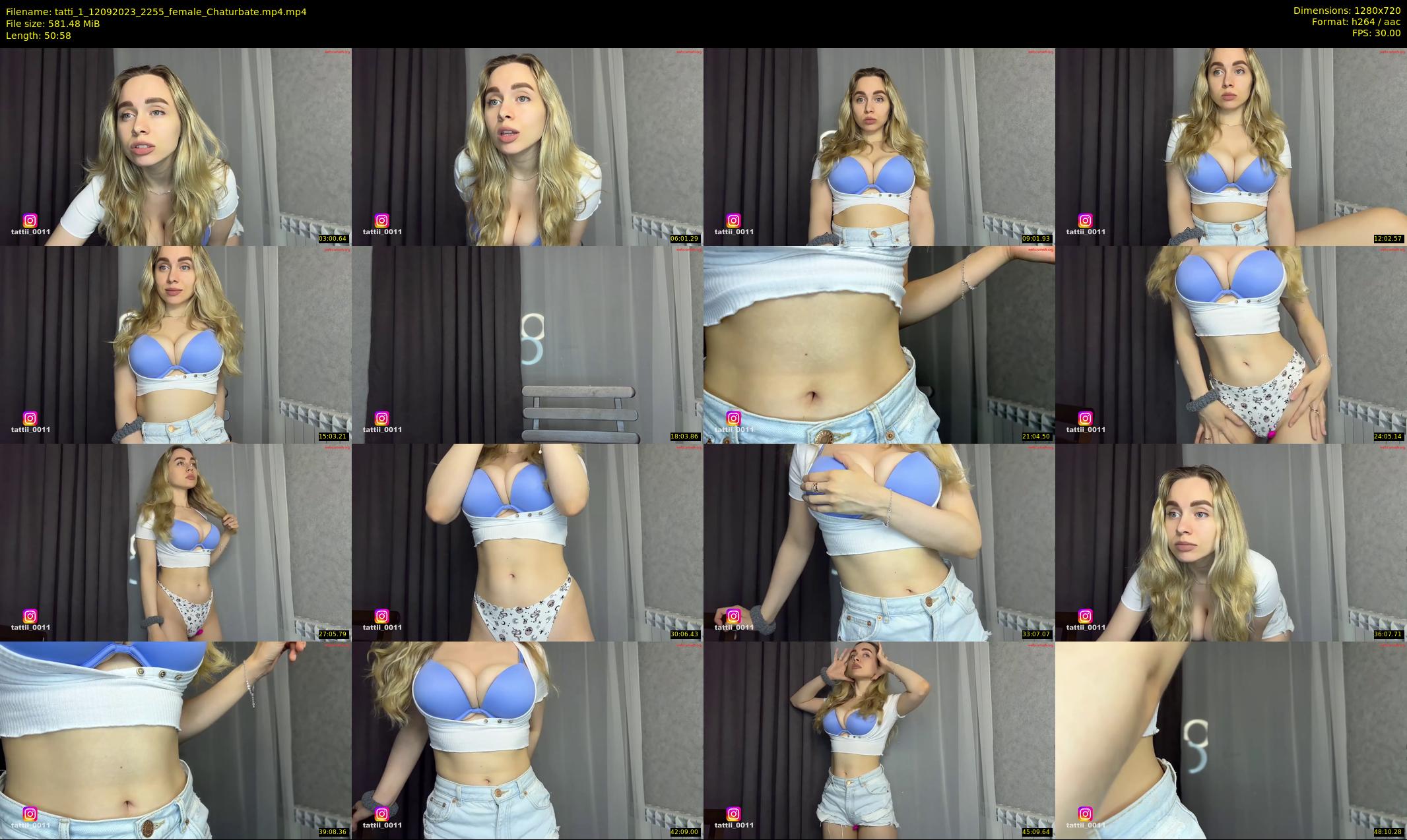 tatti_1 — 51 minute Chaturbate female cam show recording, 720p, Sep 12, 2023