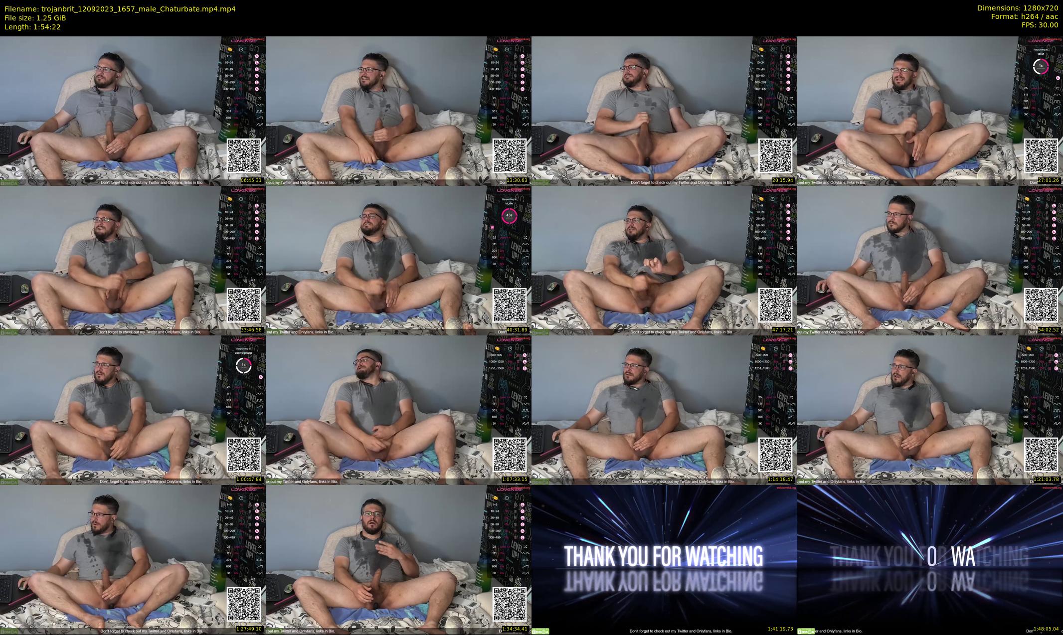 trojanbrit — 115 minute Chaturbate male cam show recording, 720p, Sep 12, 2023