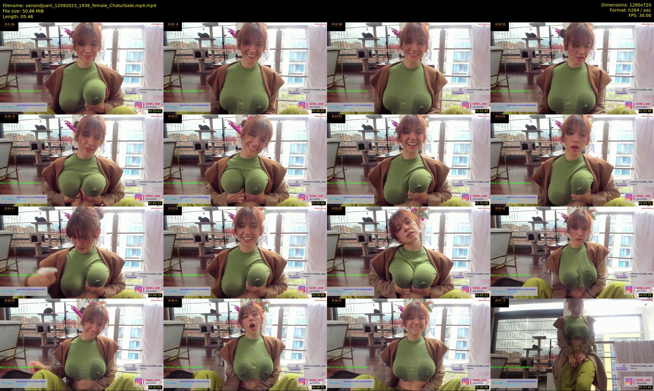 vanandjuani — 6 minute Chaturbate female cam show recording, 720p, Sep 12, 2023