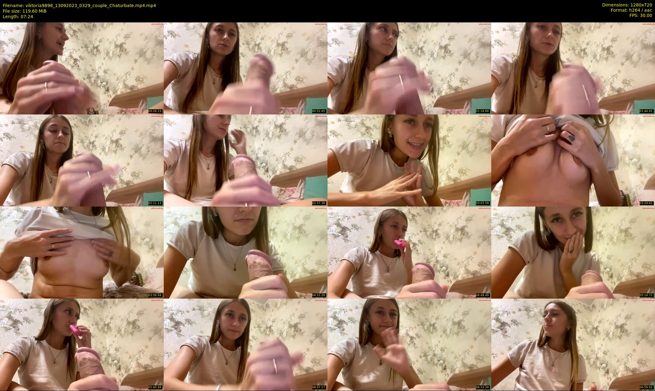 viktoria9898 — 8 minute Chaturbate couple cam show recording, 720p, Sep 13, 2023