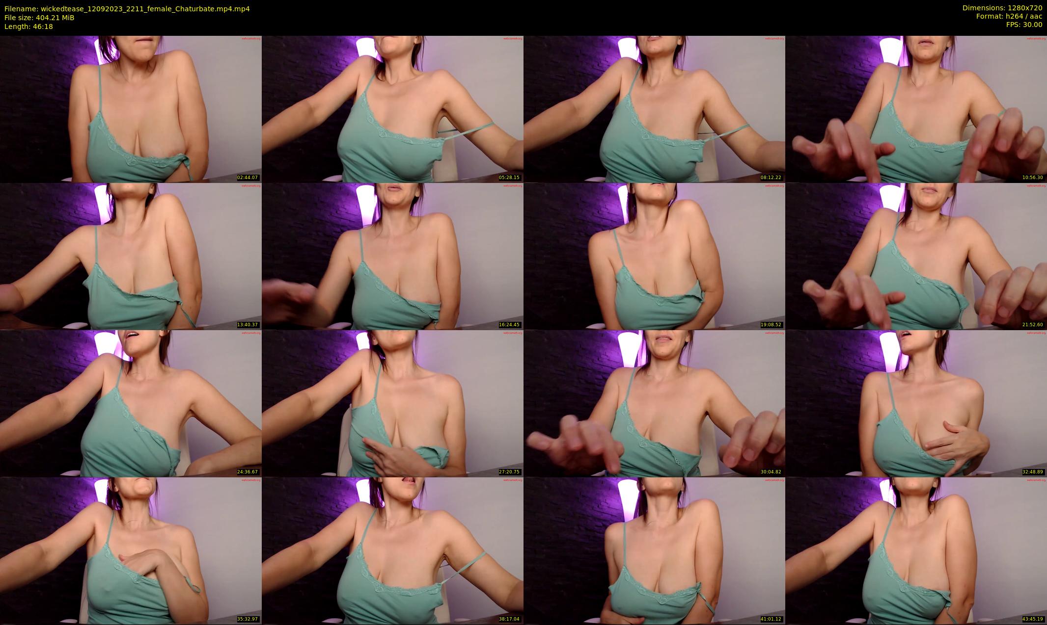 wickedtease — 47 minute Chaturbate female cam show recording, 720p, Sep 12, 2023