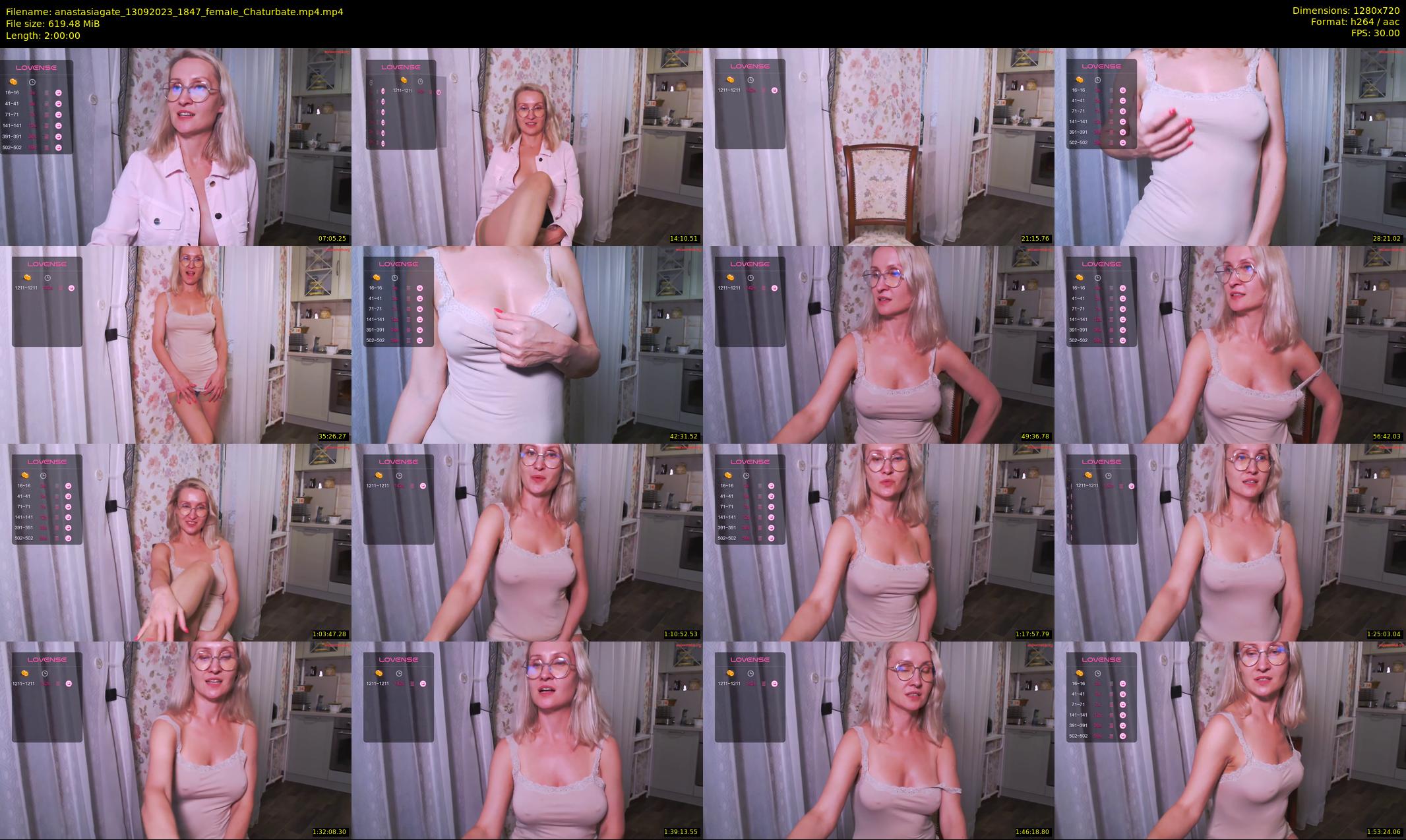 anastasiagate — 120 minute Chaturbate female cam show recording, 720p, Sep 13, 2023