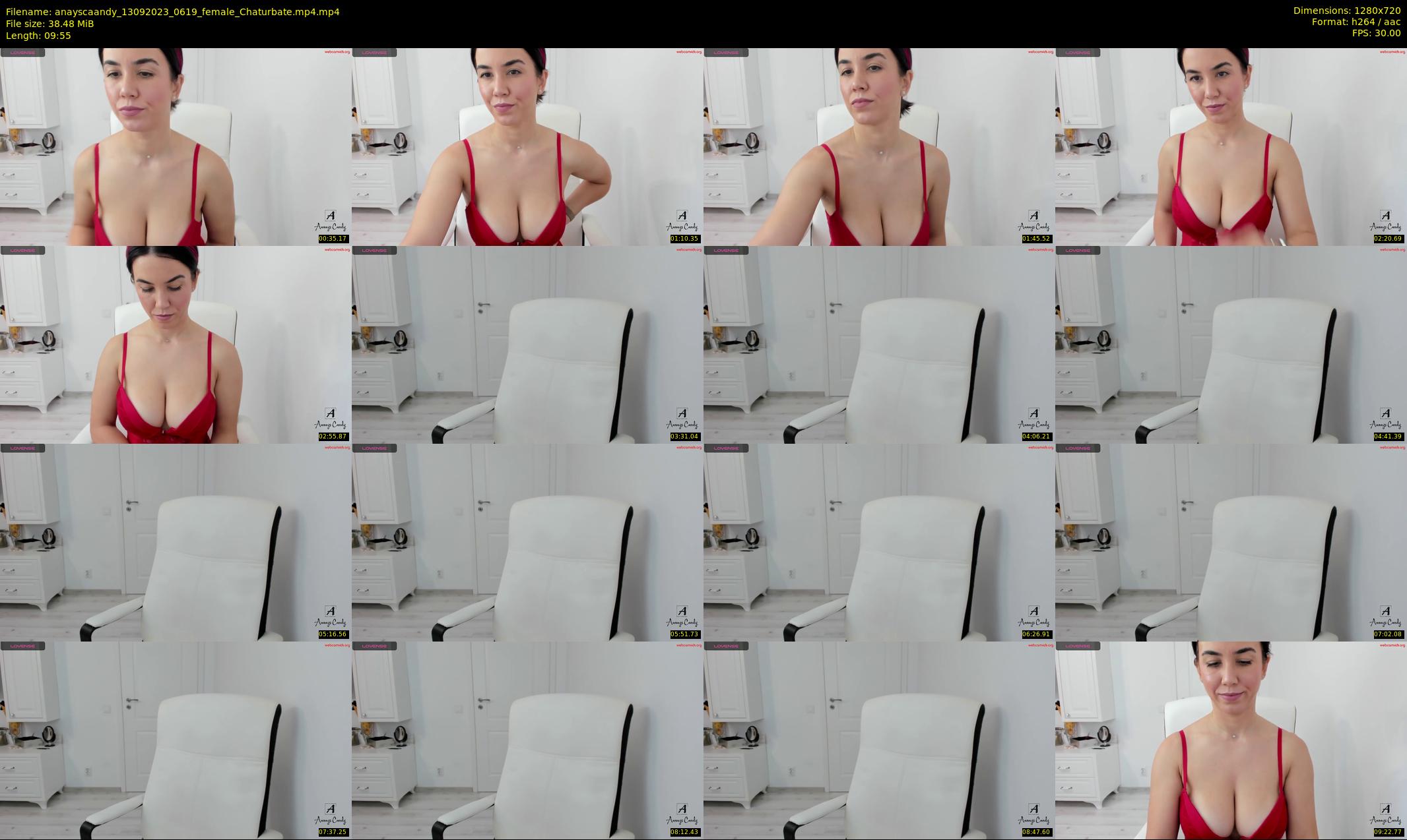 anayscaandy — 10 minute Chaturbate female cam show recording, 720p, Sep 13, 2023