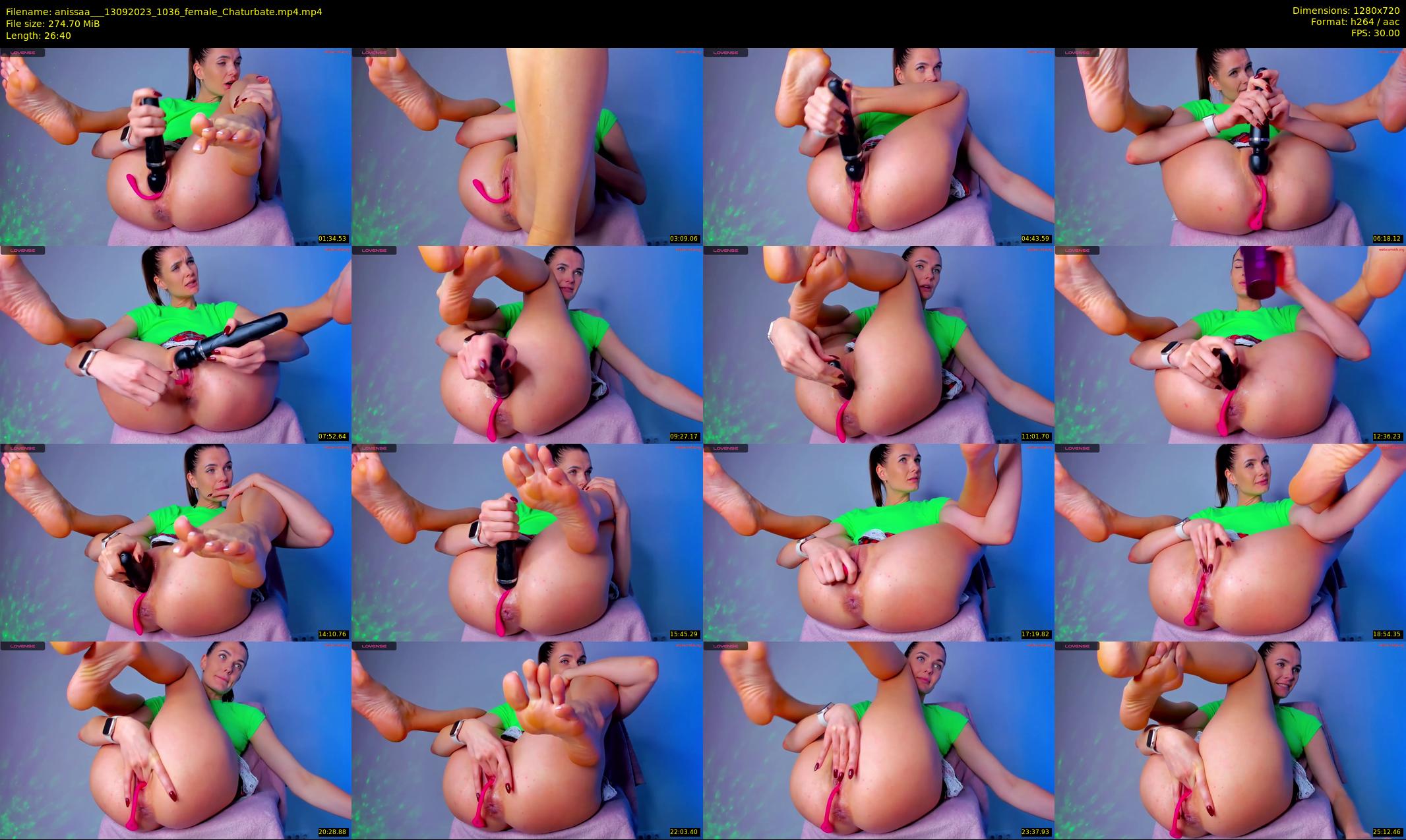 anissaa__ — 27 minute Chaturbate female cam show recording, 720p, Sep 13, 2023