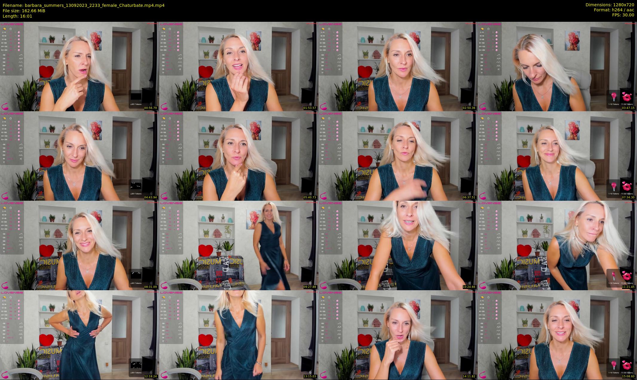 barbara_summers — 17 minute Chaturbate female cam show recording, 720p, Sep 13, 2023