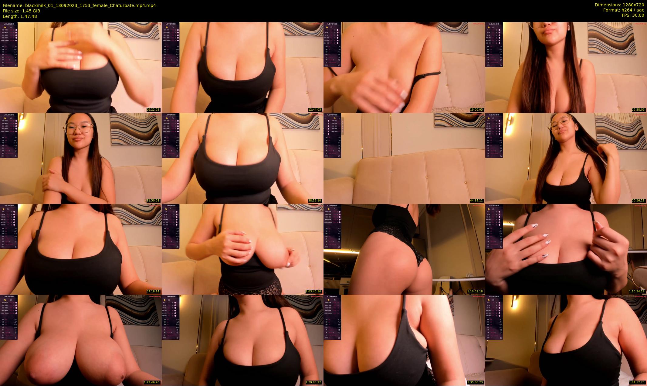 blackmilk_01 — 108 minute Chaturbate female cam show recording, 720p, Sep 13, 2023