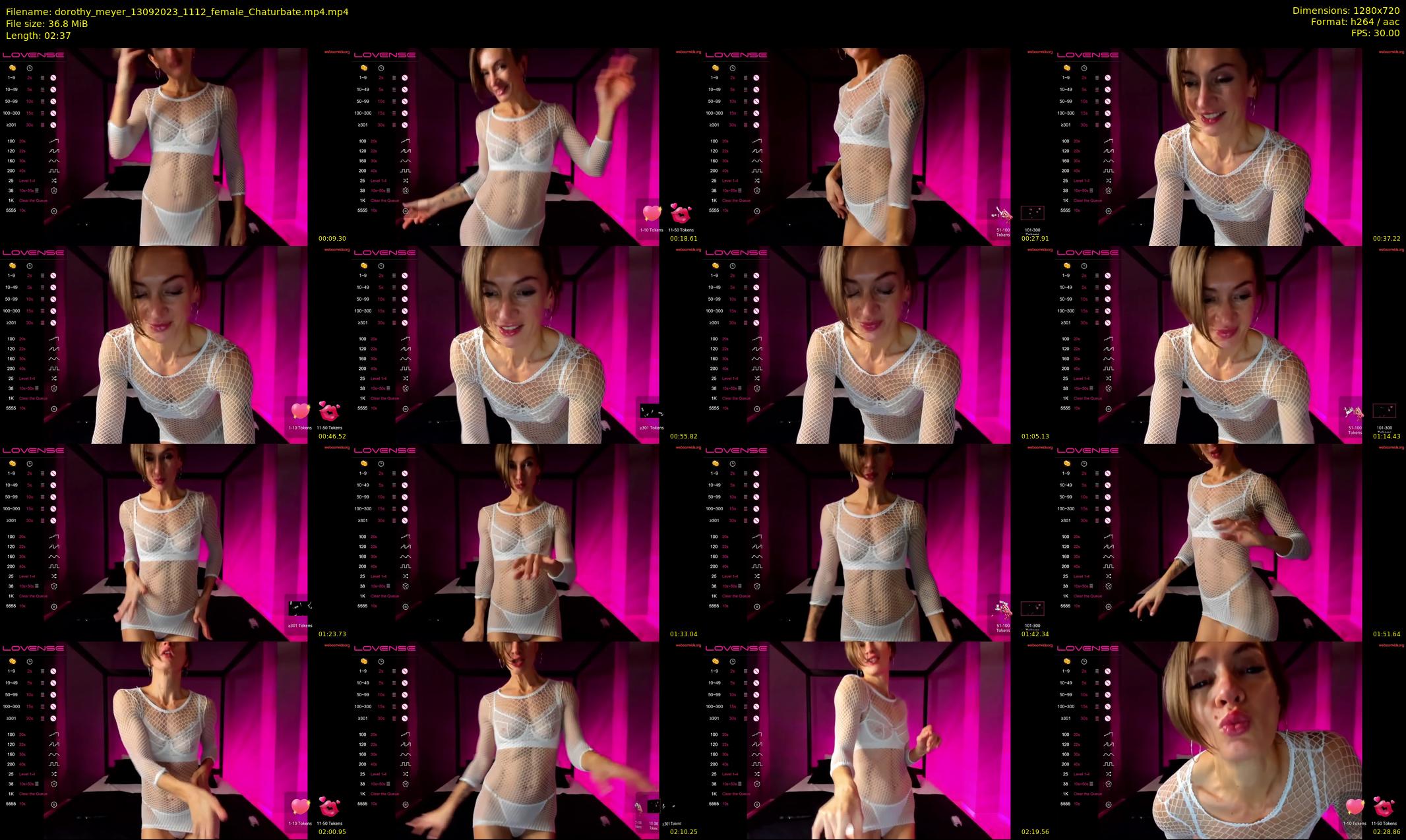 dorothy_meyer — 3 minute Chaturbate female cam show recording, 720p, Sep 13, 2023