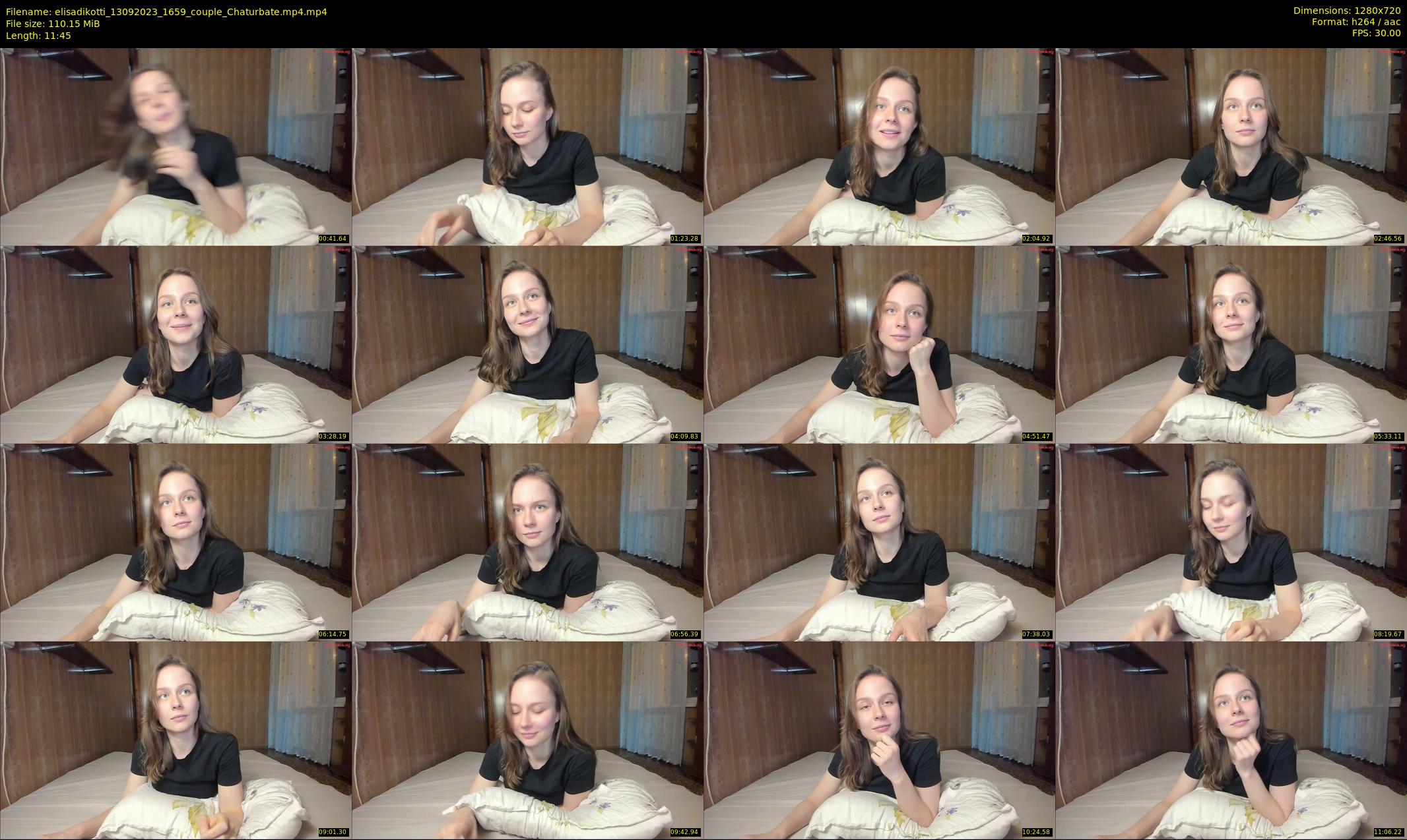 elisadikotti — 12 minute Chaturbate couple cam show recording, 720p, Sep 13, 2023
