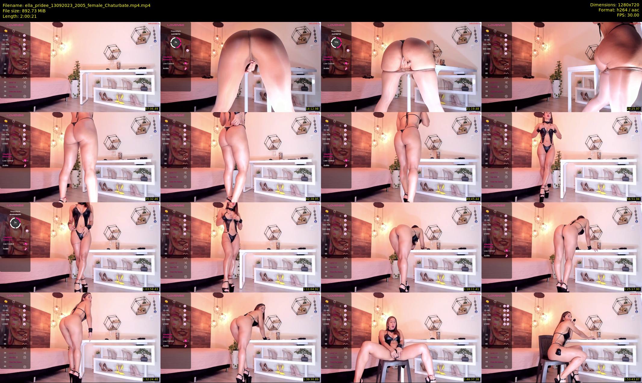 ella_pridee — 121 minute Chaturbate female cam show recording, 720p, Sep 13, 2023