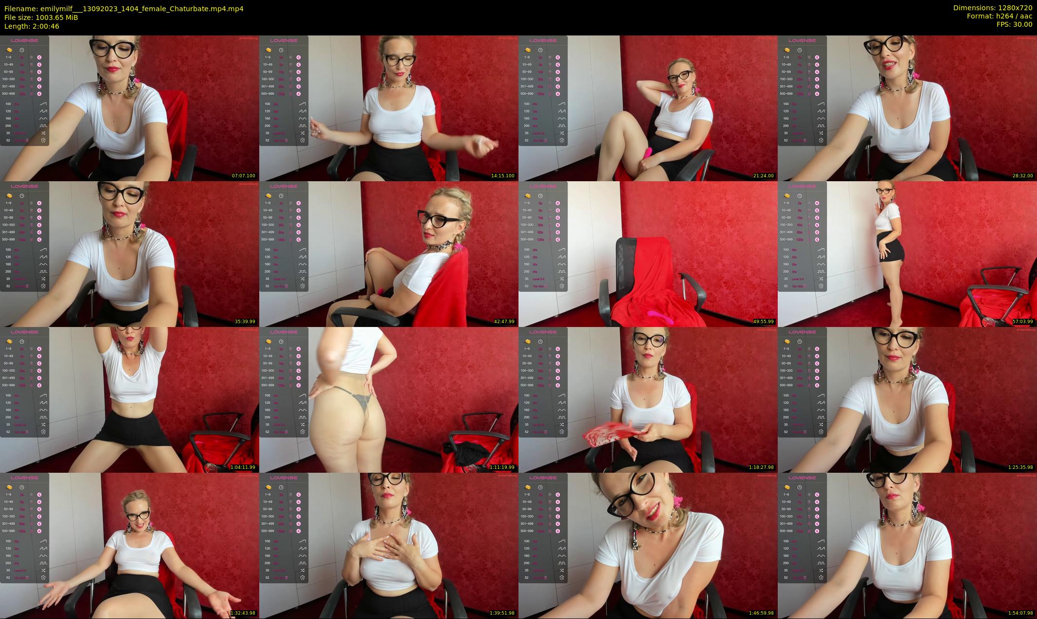 emilymilf__ — 121 minute Chaturbate female cam show recording, 720p, Sep 13, 2023