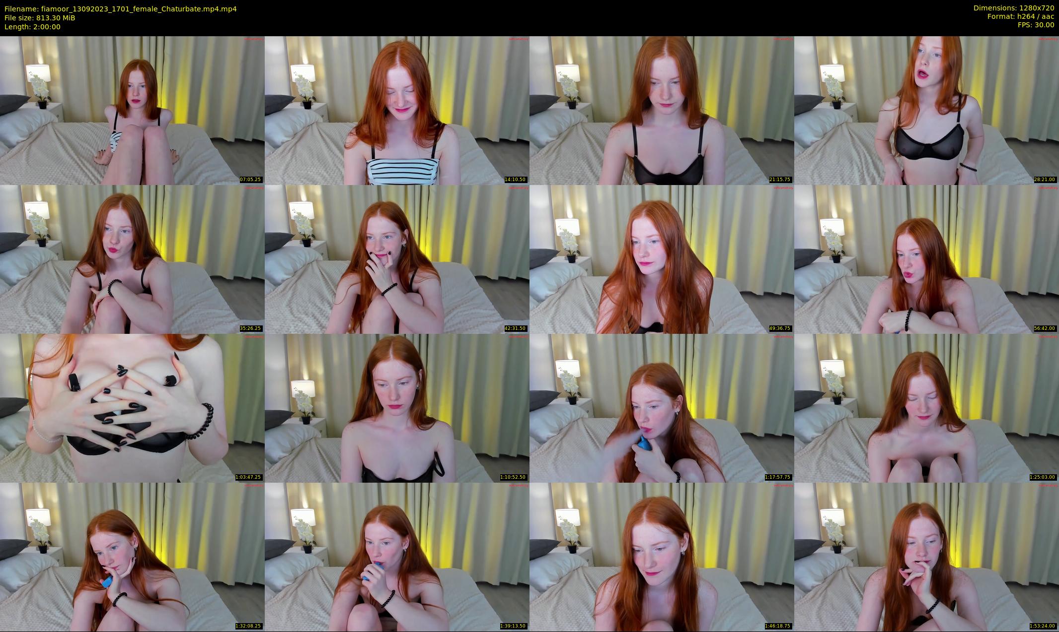 fiamoor — 120 minute Chaturbate female cam show recording, 720p, Sep 13, 2023