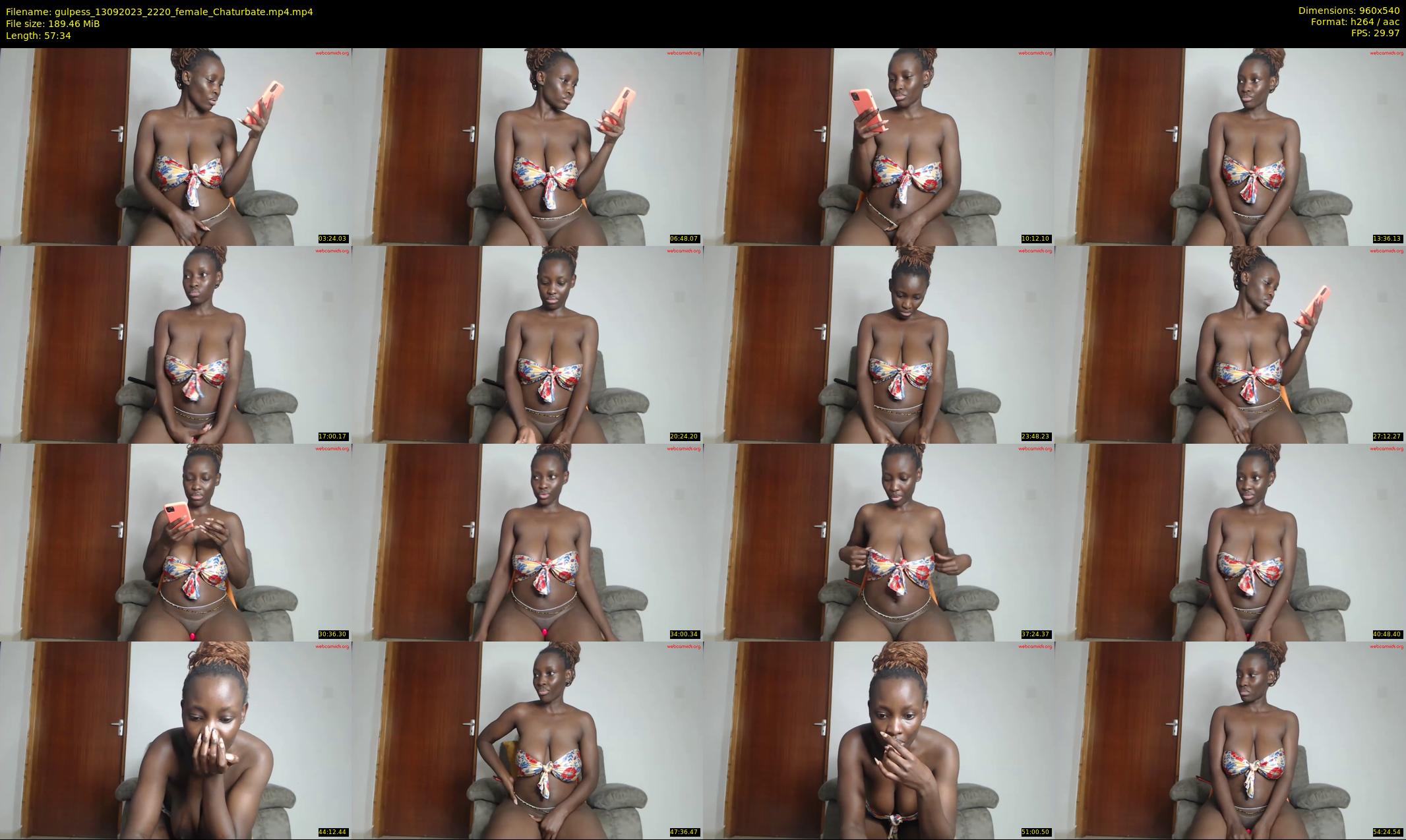 gulpess — 58 minute Chaturbate female cam show recording, 480p, Sep 13, 2023