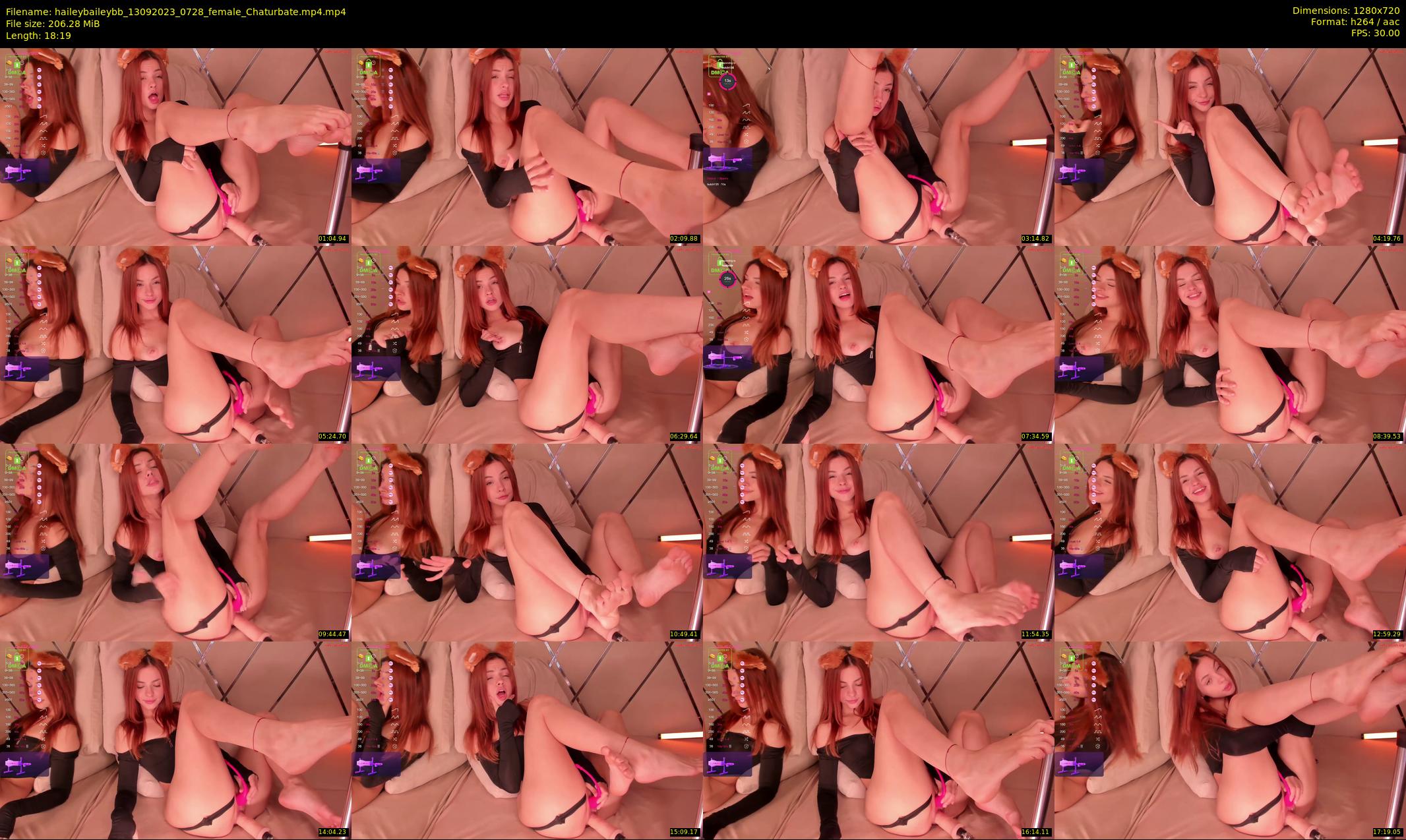 haileybaileybb — 19 minute Chaturbate female cam show recording, 720p, Sep 13, 2023