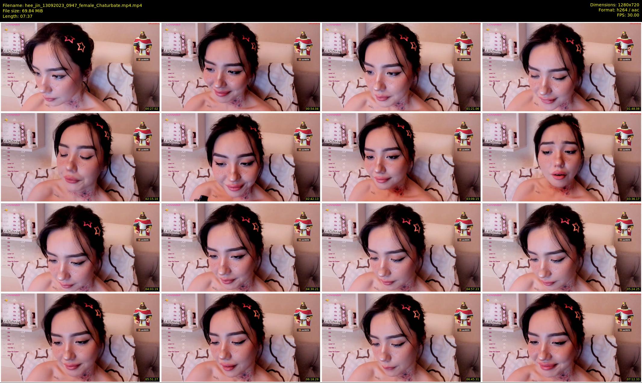 hee_jin — 8 minute Chaturbate female cam show recording, 720p, Sep 13, 2023