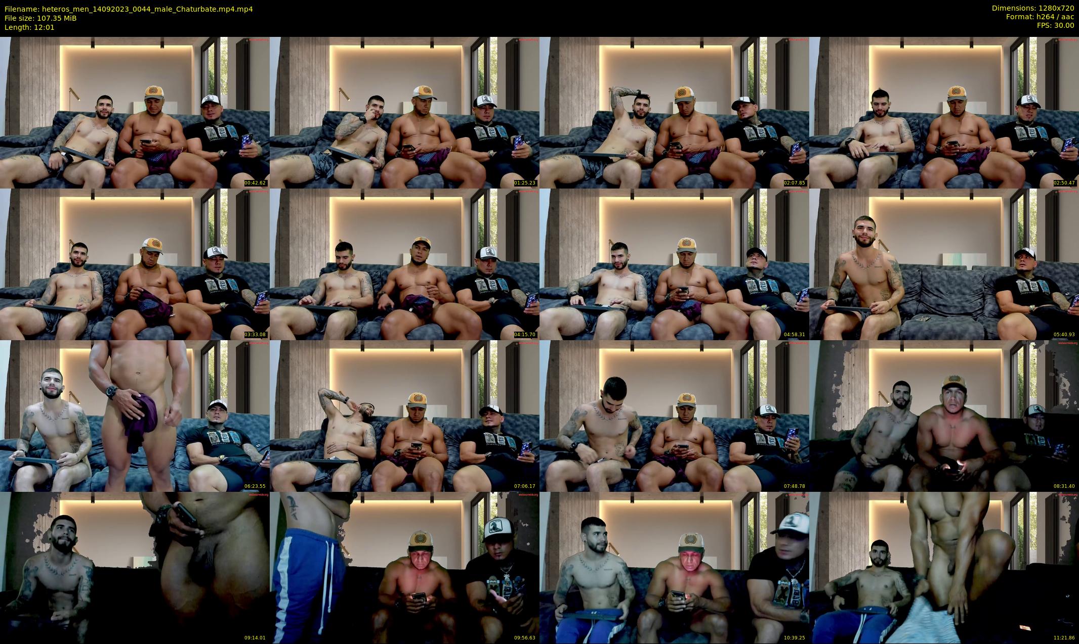 heteros_men — 13 minute Chaturbate male cam show recording, 720p, Sep 14, 2023
