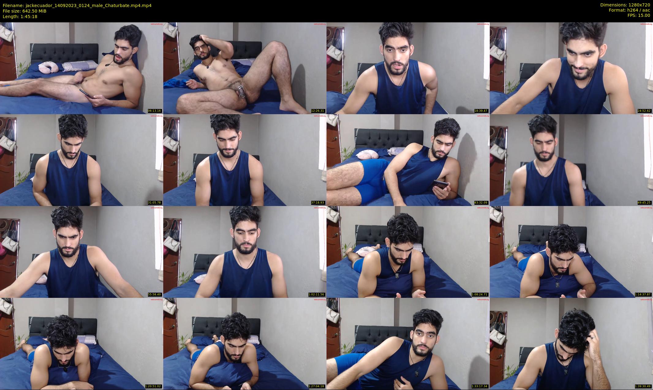 jackecuador — 106 minute Chaturbate male cam show recording, 720p, Sep 14, 2023