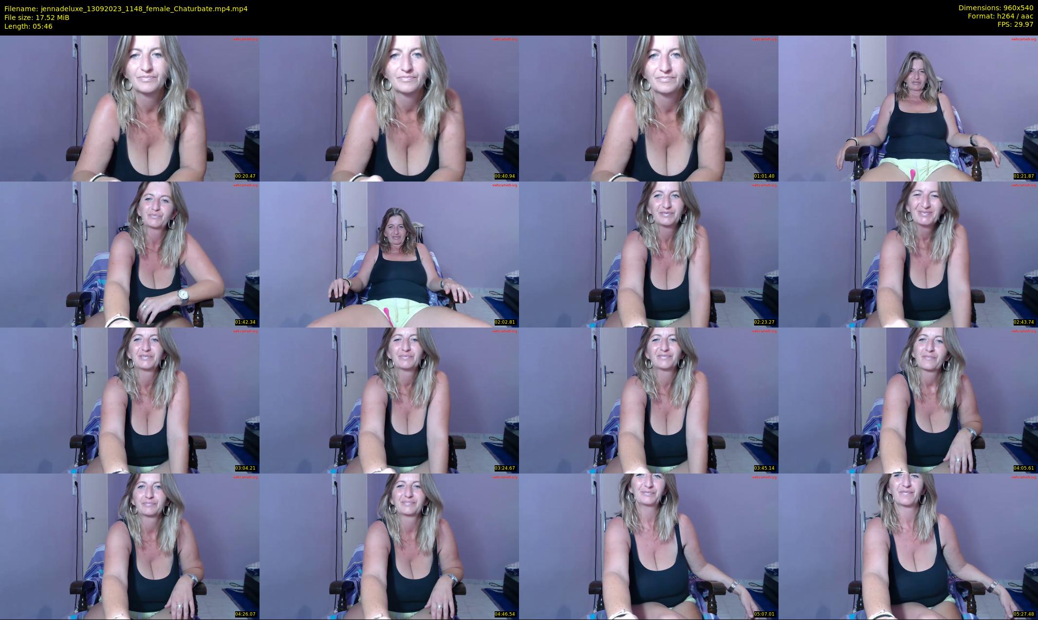 jennadeluxe — 6 minute Chaturbate female cam show recording, 480p, Sep 13, 2023