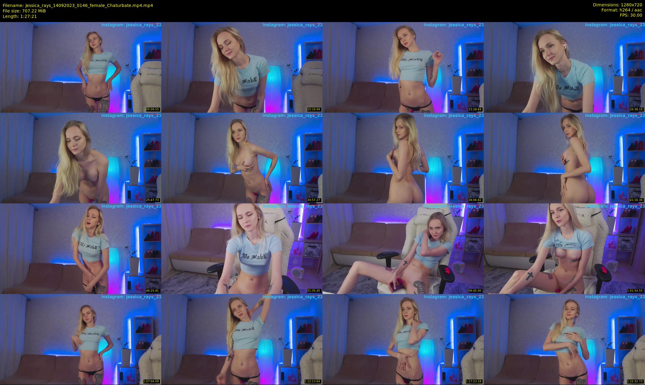 jessica_rays — 88 minute Chaturbate couple cam show recording, 720p, Sep 14, 2023
