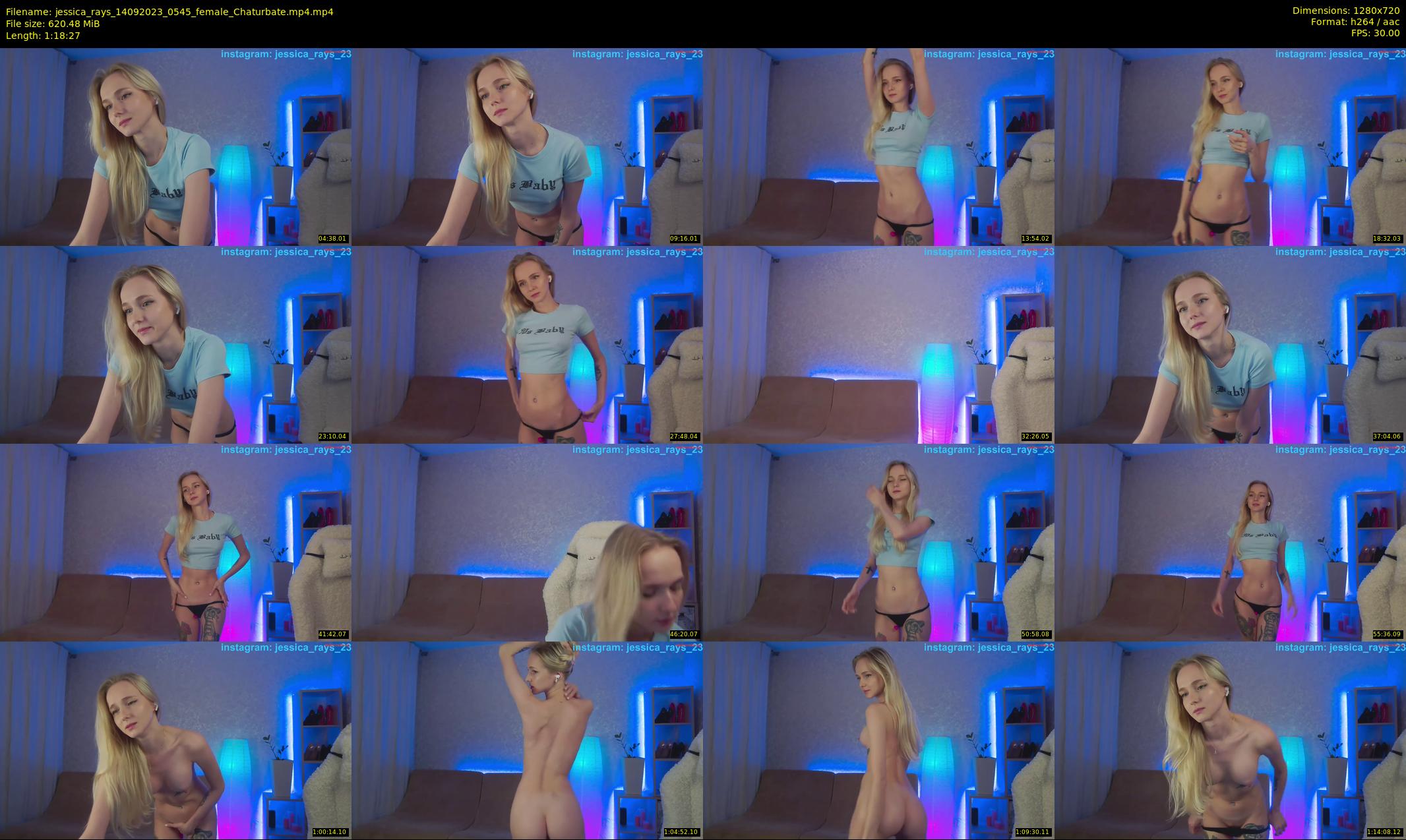 jessica_rays — 79 minute Chaturbate couple cam show recording, 720p, Sep 14, 2023