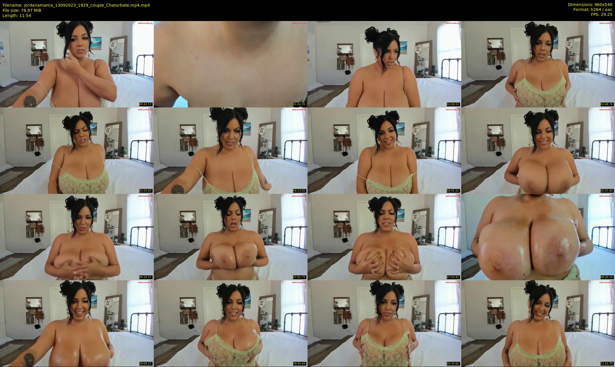 jordanamama — 12 minute Chaturbate couple cam show recording, 480p, Sep 13, 2023