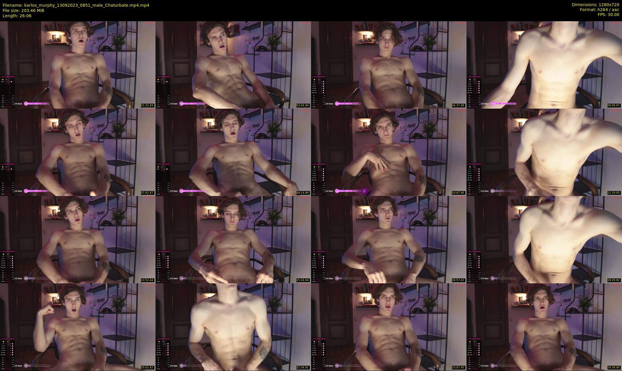 karlos_murphy — 27 minute Chaturbate male cam show recording, 720p, Sep 13, 2023