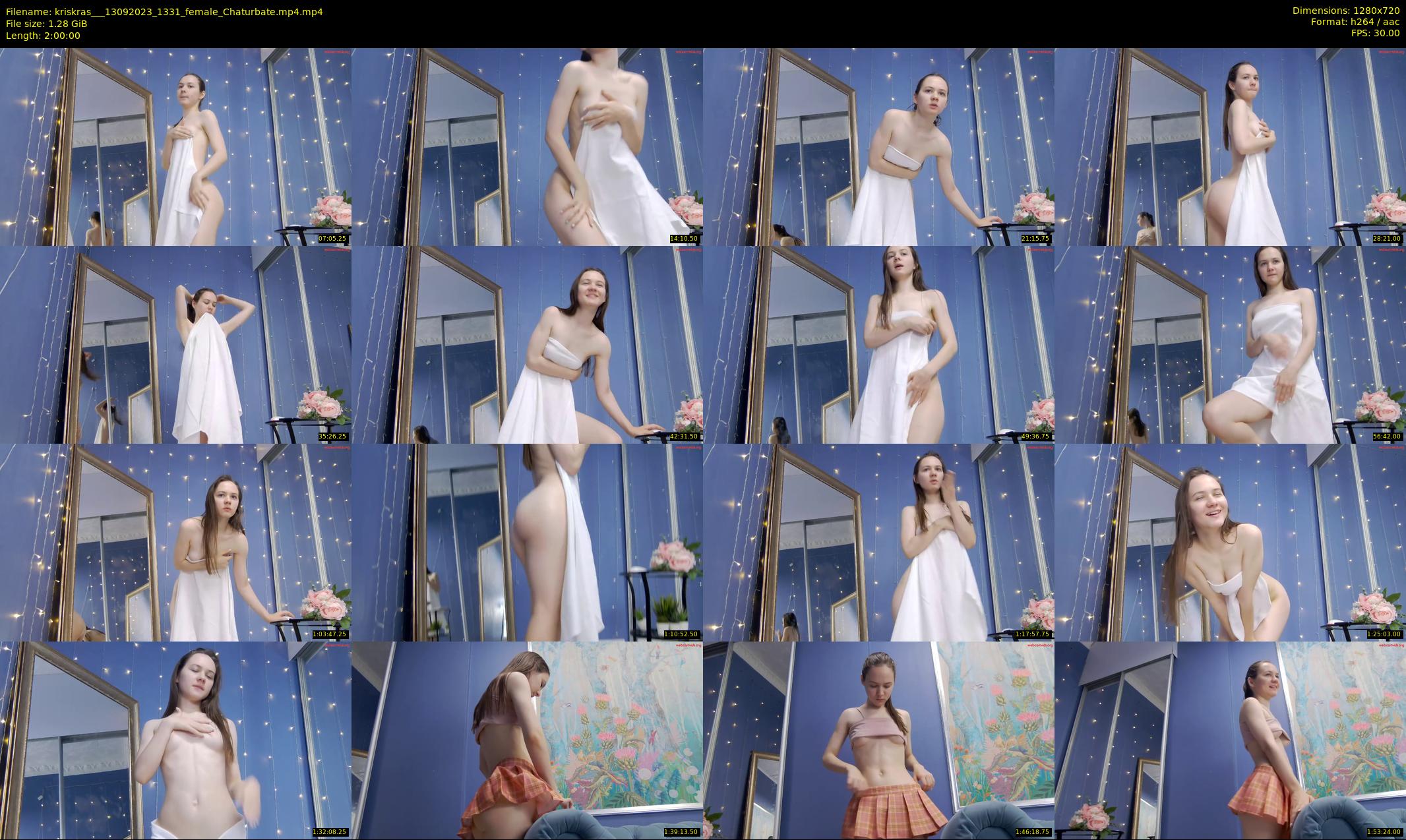 kriskras__ — 120 minute Chaturbate female cam show recording, 720p, Sep 13, 2023