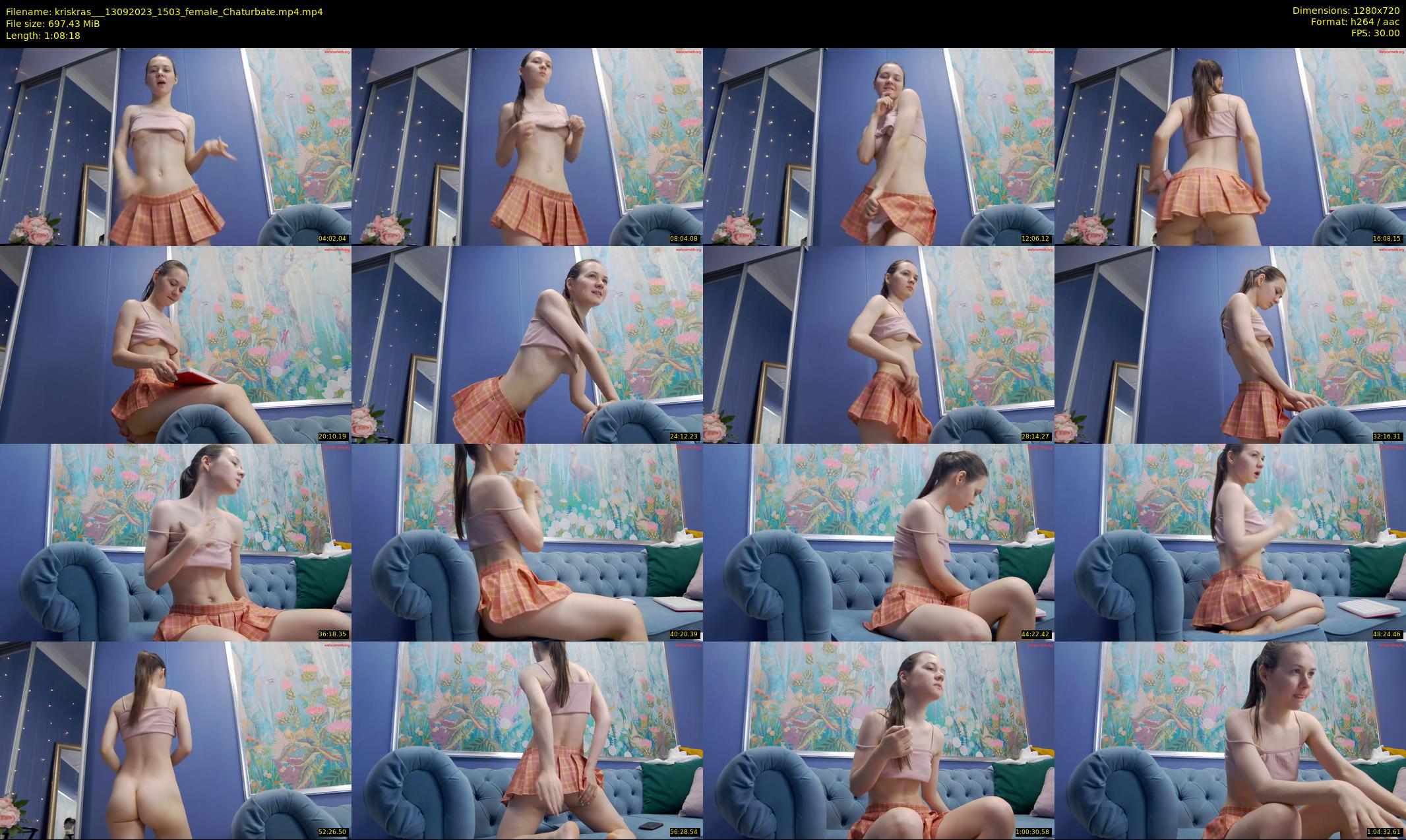 kriskras__ — 69 minute Chaturbate female cam show recording, 720p, Sep 13, 2023