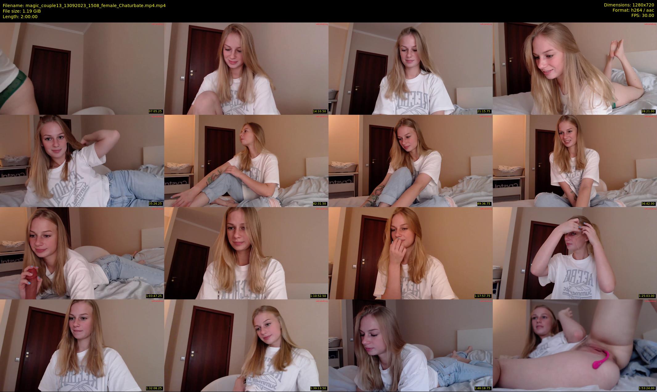 magic_couple13 — 120 minute Chaturbate couple cam show recording, 720p, Sep 13, 2023